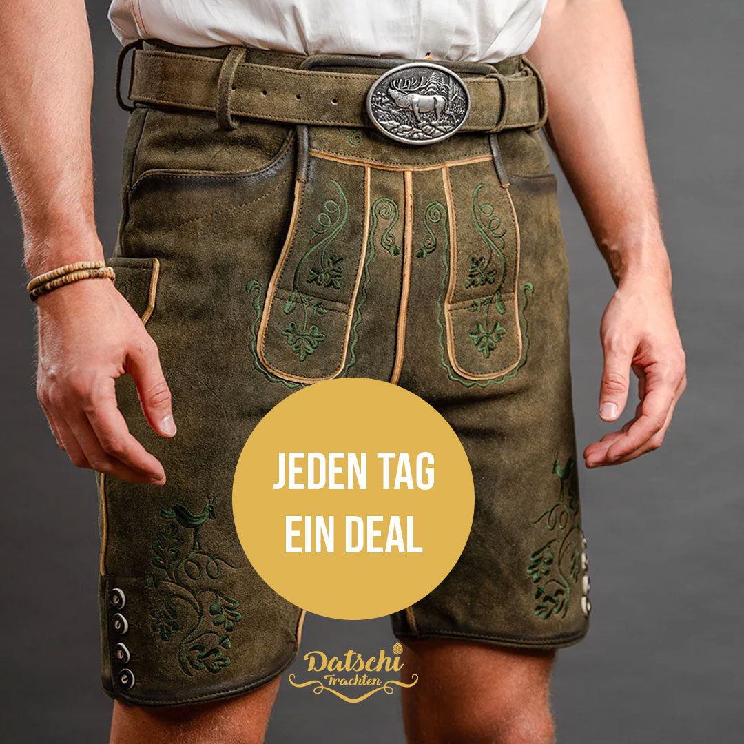 Datschi Trachten Angebote des Tages - jeden Tag ein neuer Deal aus der Kategorie Dirndl, Lederhosen, Blusen