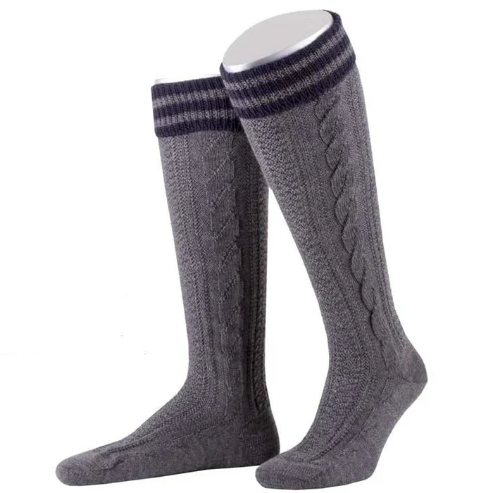 Trachtensocken Herren - Loferl, Kniestrümpfe und Schoppersocken Made in Germany aus Merinowolle oder Schurwolle