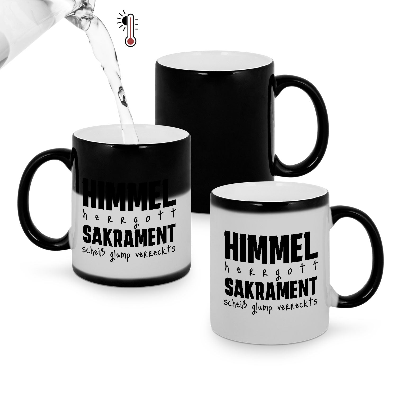 Himmel Herrgott Sakrament Magic Kaffeetasse