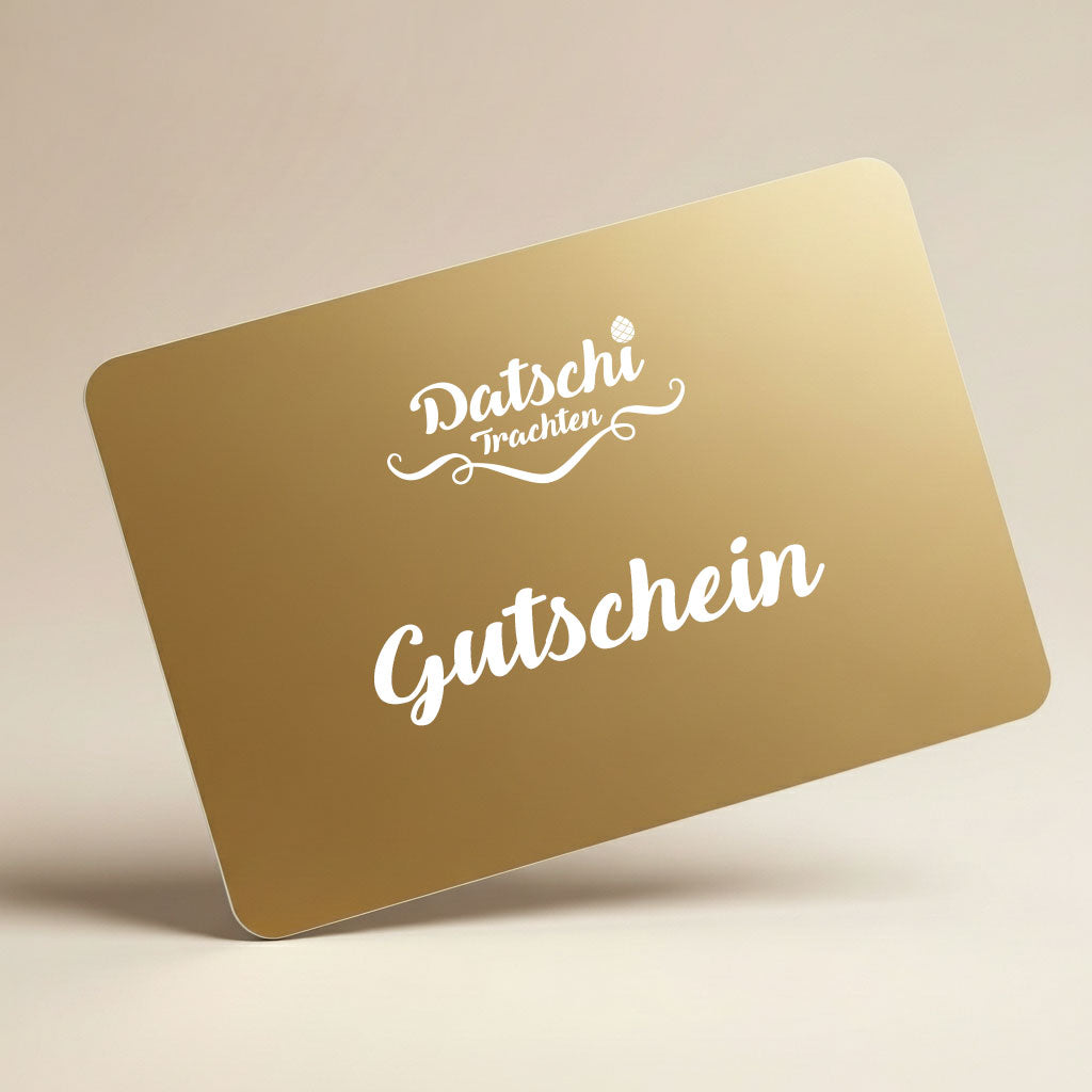 Datschi Trachten Geschenk Gutschein
