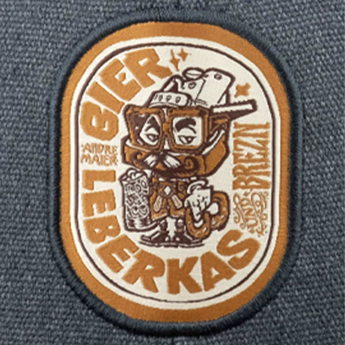 Bavarian Caps Bavarian Trinity Blaugrau - Datschi Trachten