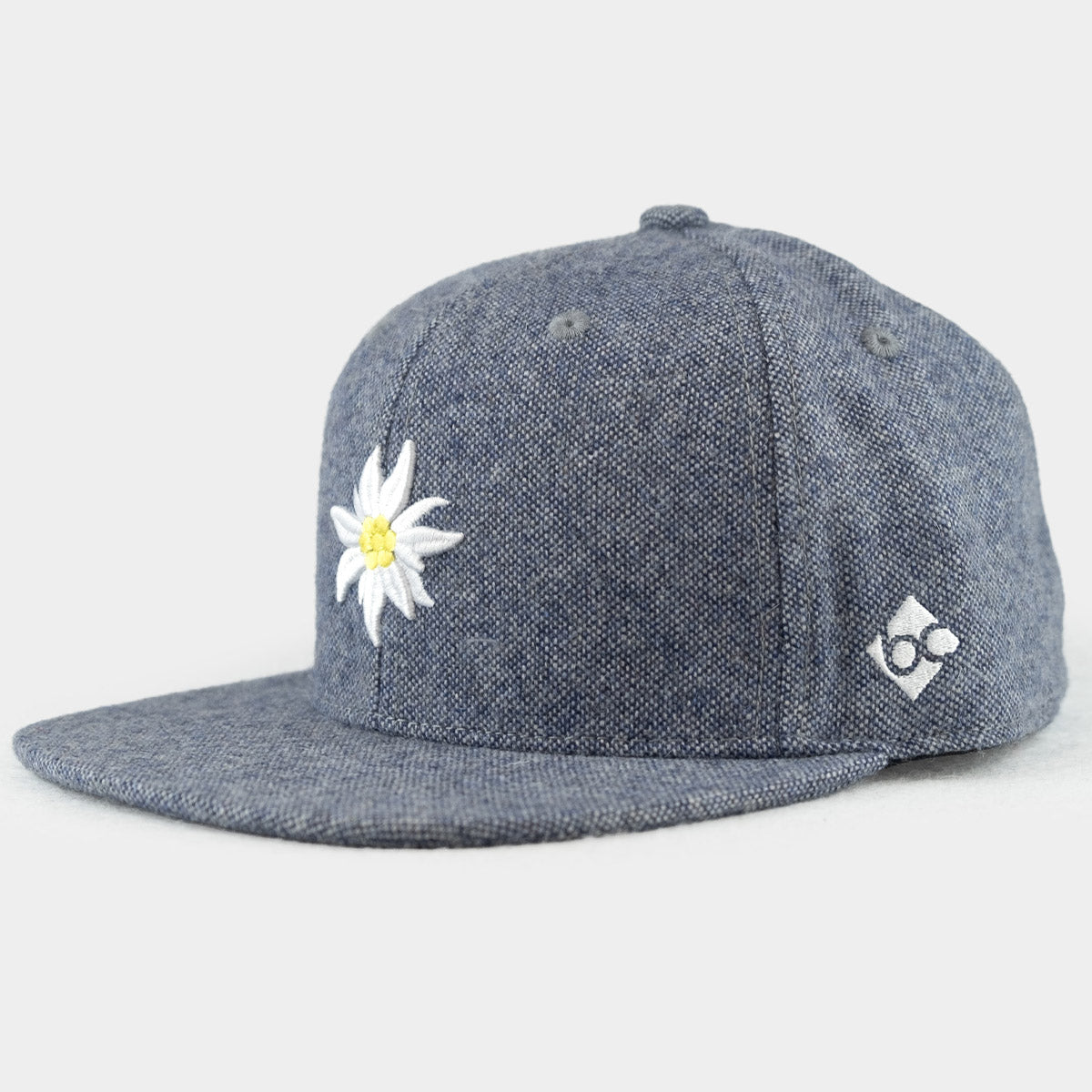 Bavarian Caps Edelweiß Flanell Hellblau - Datschi Trachten