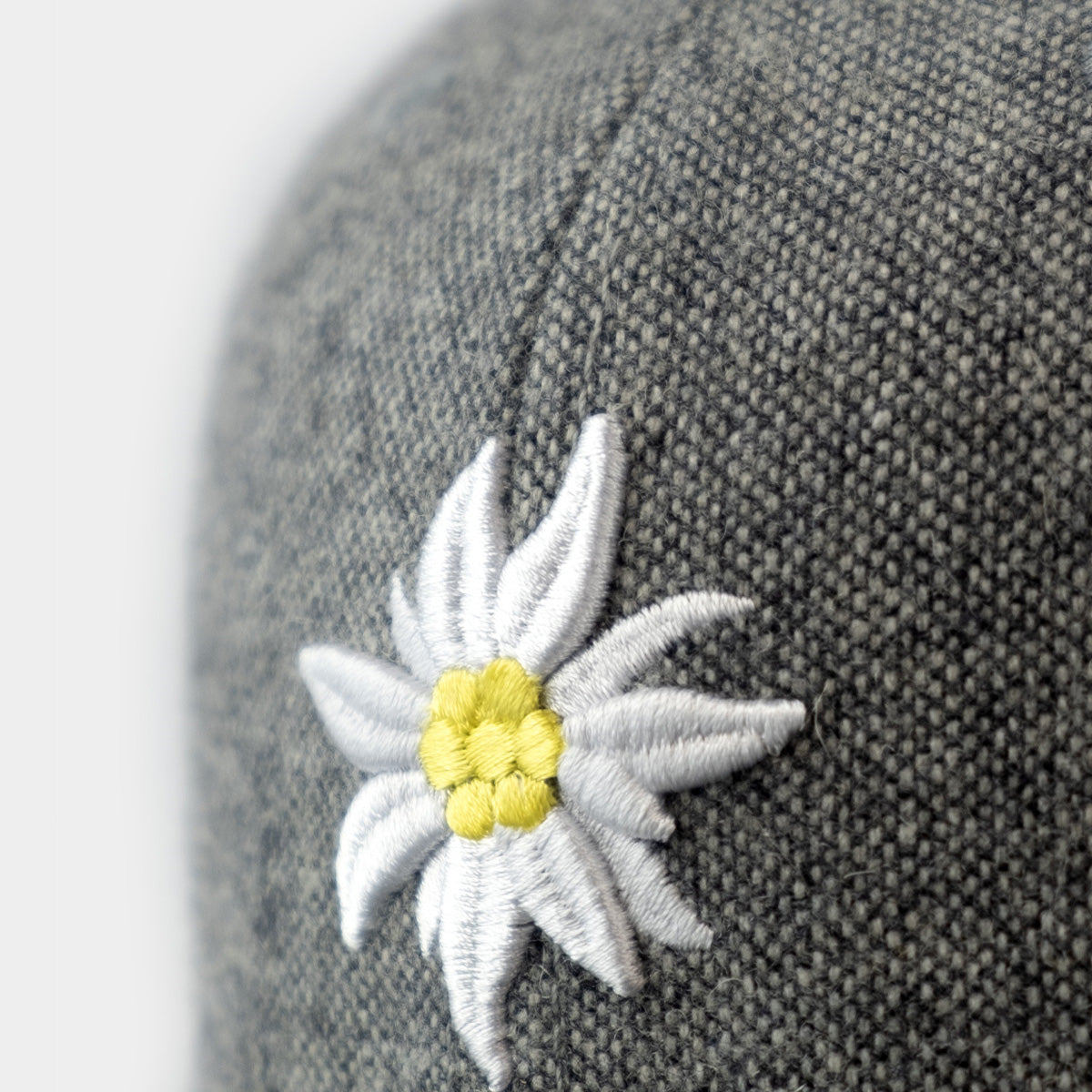 Bavarian Caps Edelweiß Flanell Grau - Datschi Trachten