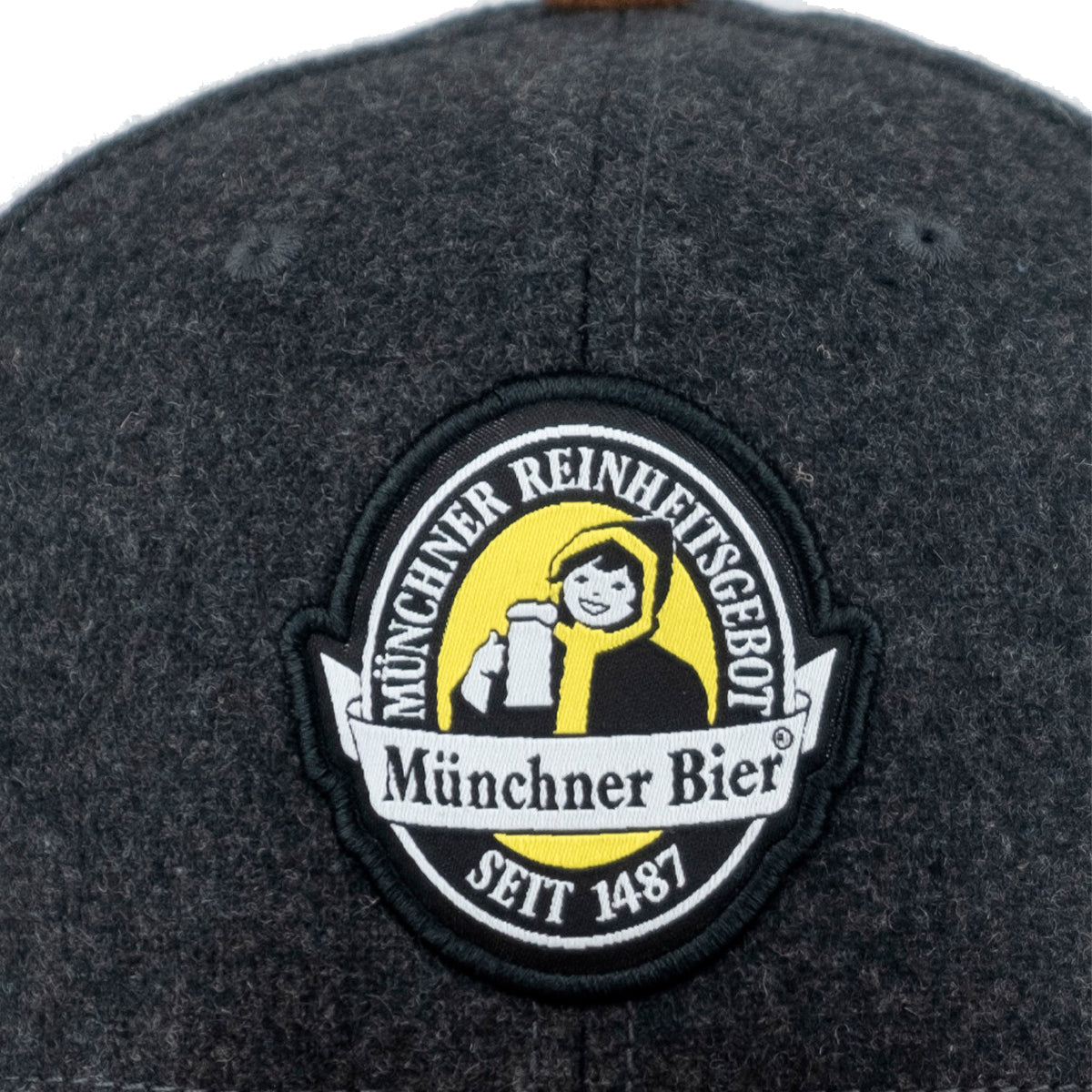 Bavarian Caps Münchner Bier Cap Reinheitsgebot Dunkelgrau - Datschi Trachten