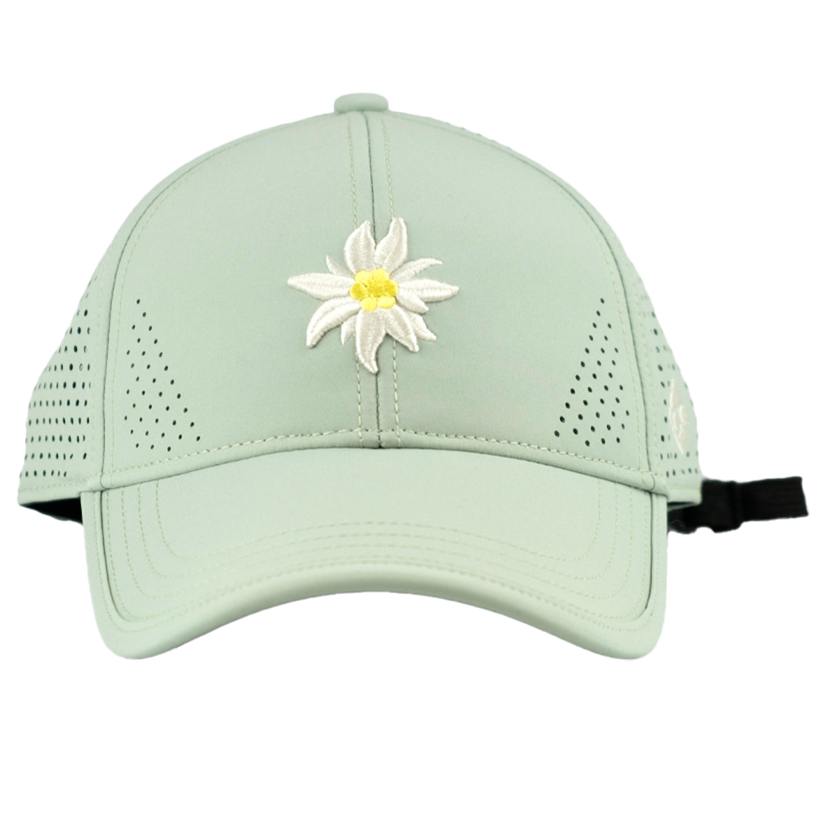 Bavarian Caps Edelweiß Outdoor Cap Hellgrün Gebogen - Datschi Trachten