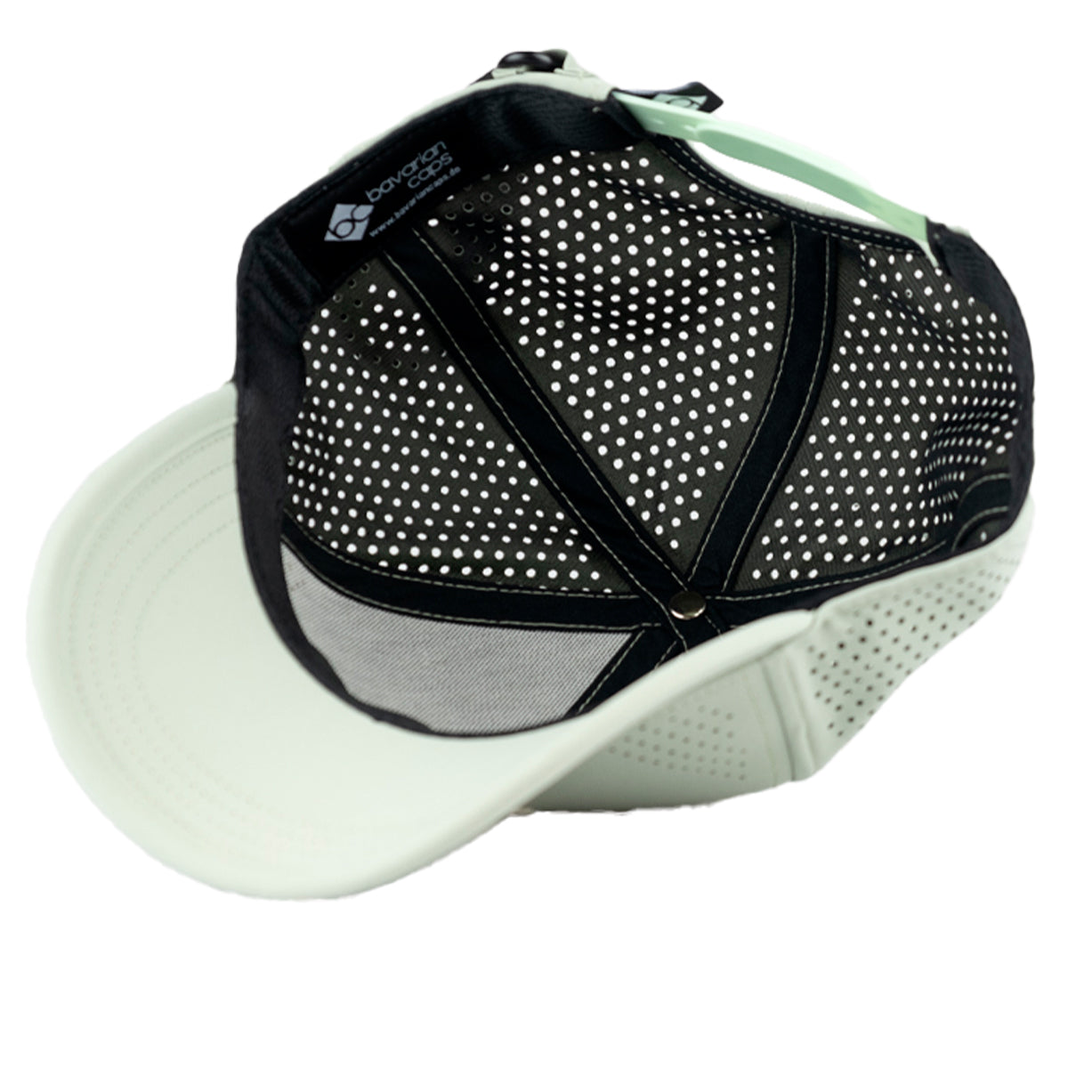 Bavarian Caps Edelweiß Outdoor Cap Hellgrün Gebogen - Datschi Trachten