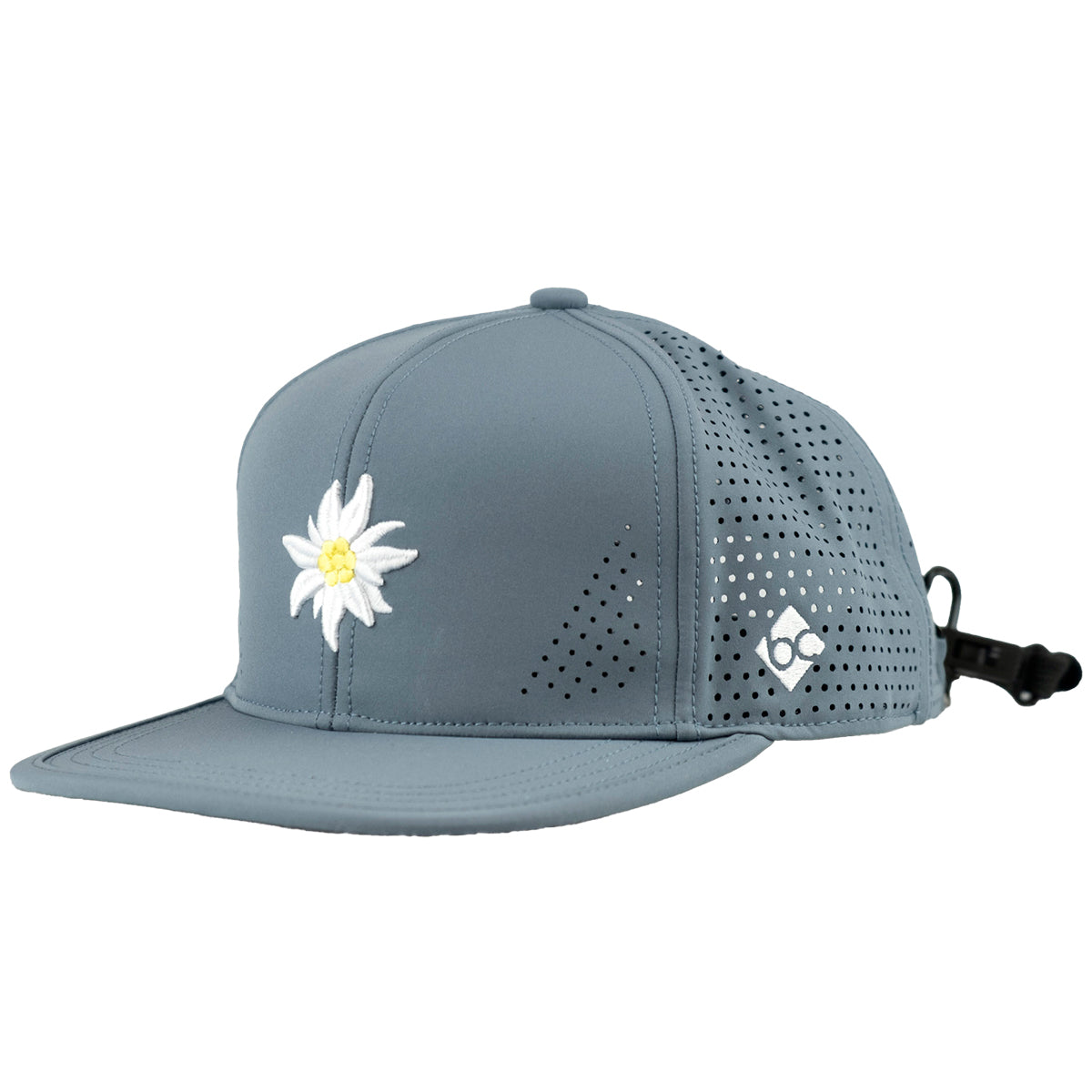 Bavarian Caps Edelweiß Outdoor Cap Grau Blau - Datschi Trachten