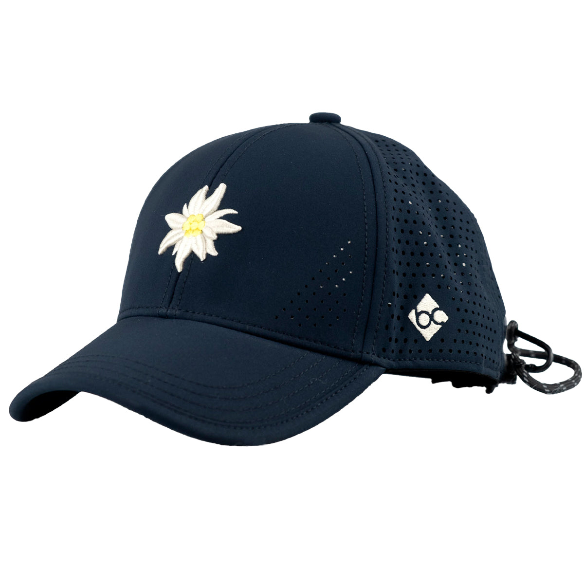 Bavarian Caps Edelweiß Outdoor Cap Dunkelblau Gebogen - Datschi Trachten