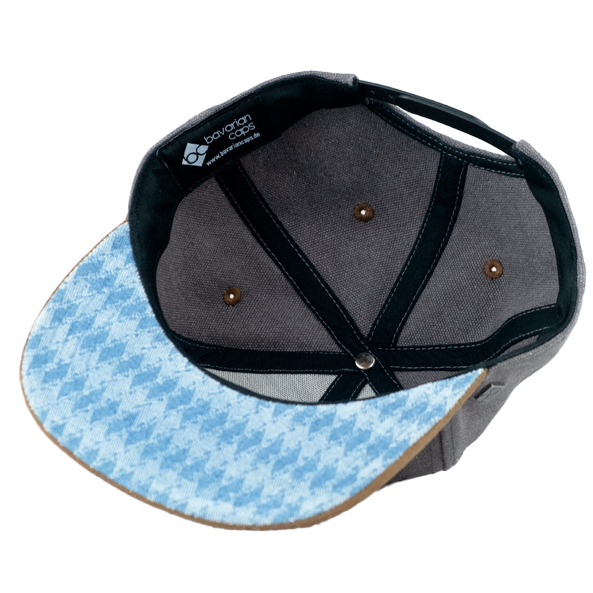 Bavarian Caps Schafkopf Cap Dunkelgrau Wechselpatch - Datschi Trachten