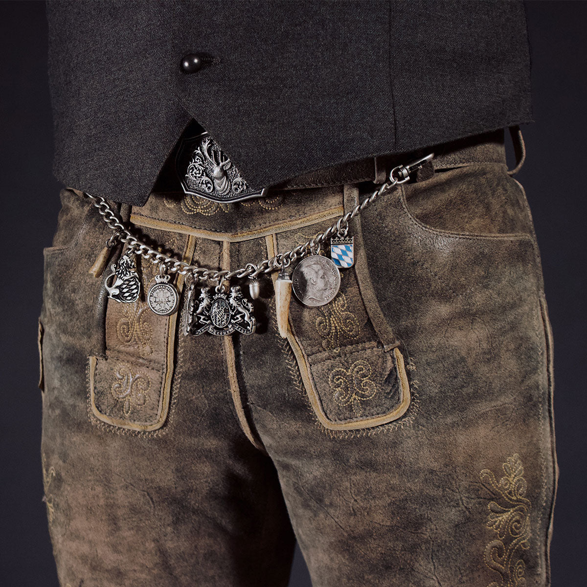 Datschi Trachten Charivari 9 Anhänger - Datschi Trachten