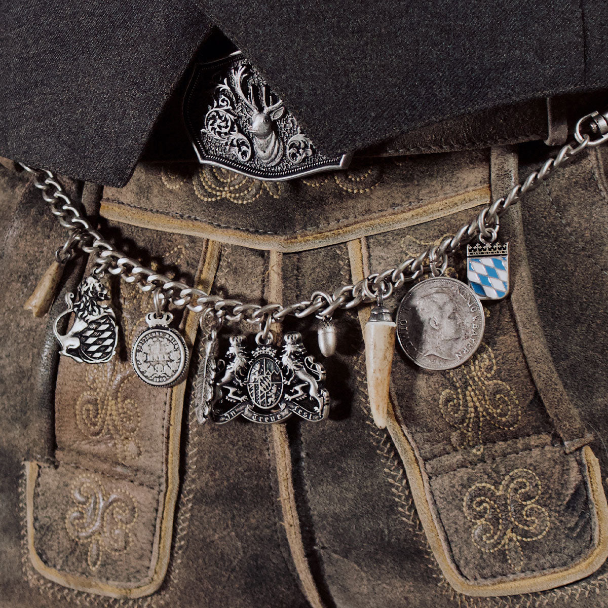 Datschi Trachten Charivari 9 Anhänger - Datschi Trachten