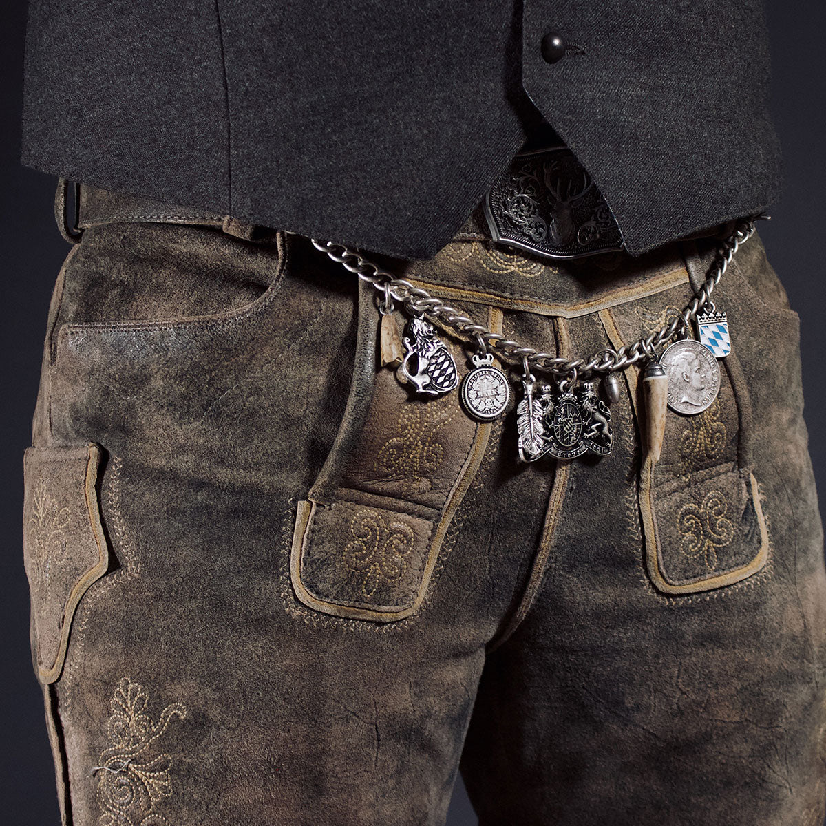 Datschi Trachten Charivari 9 Anhänger - Datschi Trachten