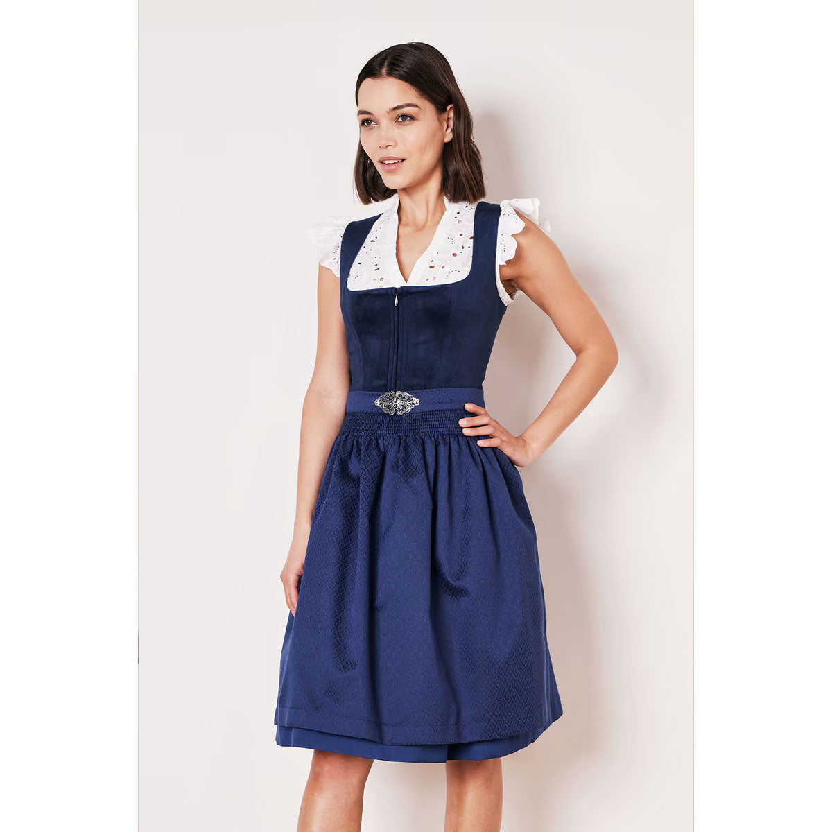 Krüger Dirndl Alisha Blau - Modell