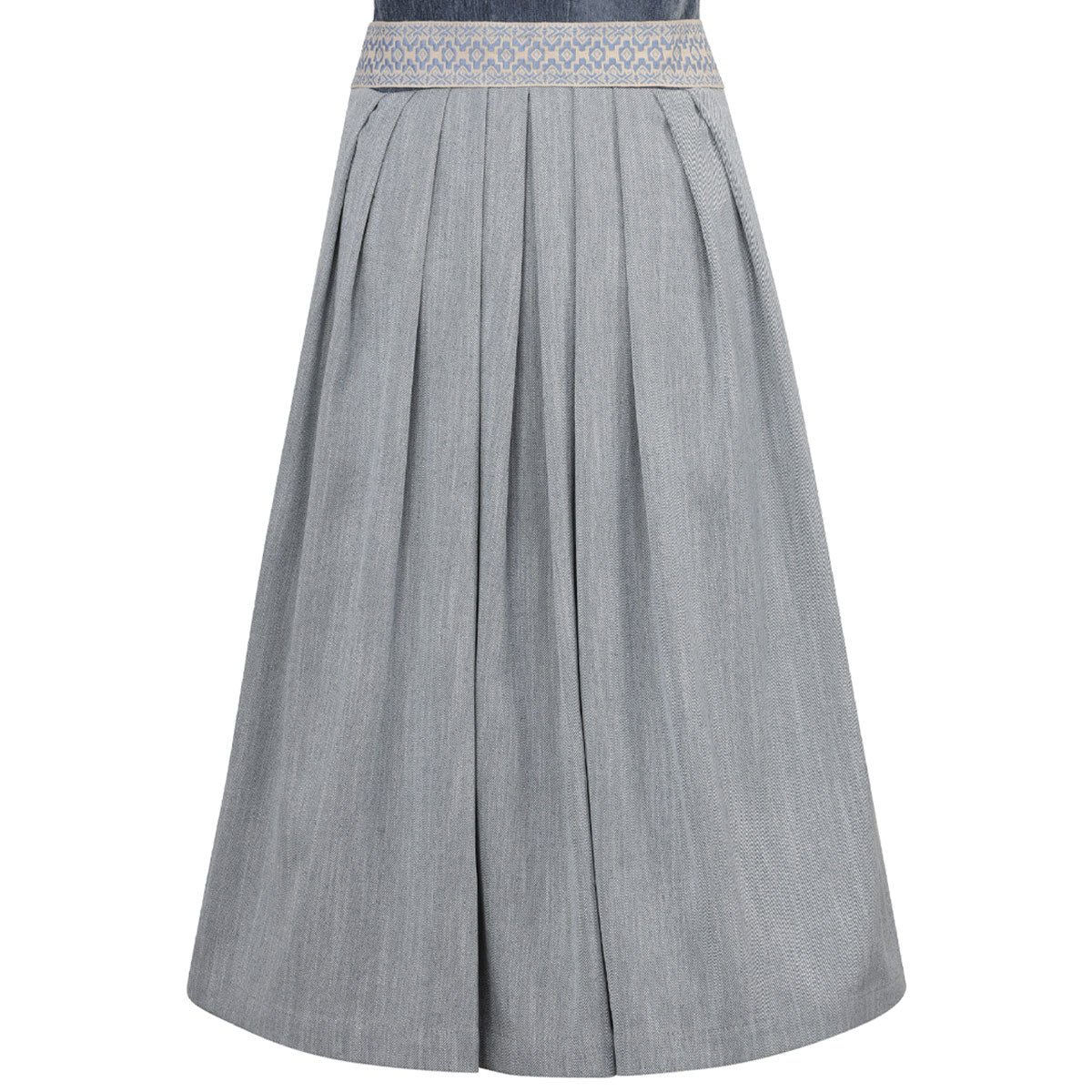 MarJo Dirndl Leopoldsdorf Vintage Himmelblau 70 cm - Datschi Trachten