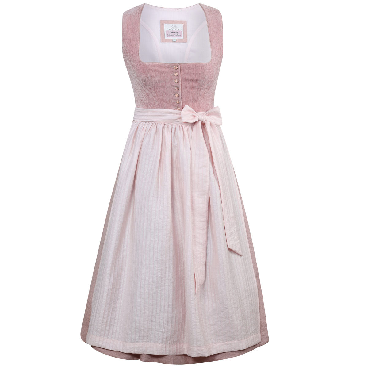 MarJo Dirndl Sarleinsbach Blush 70 cm - Datschi Trachten