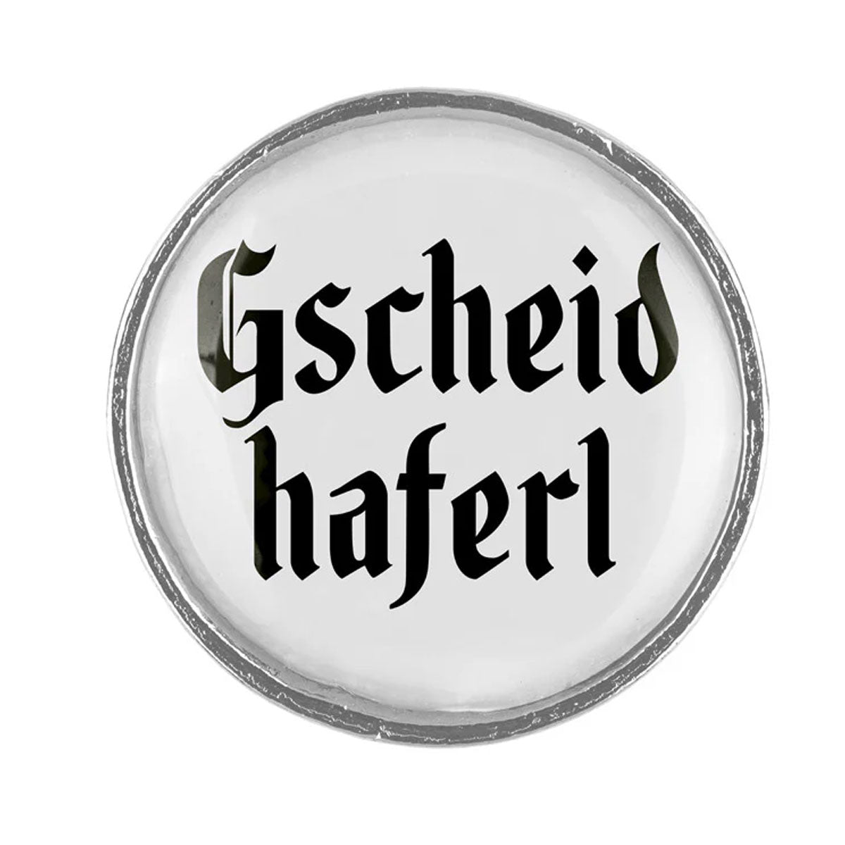 Gaudiknopf Anstecker Gscheidhaferl - Datschi Trachten