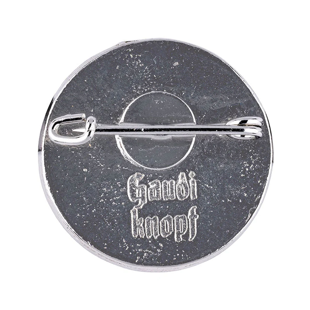 Gaudiknopf Anstecker Es eskaliert eh! - Datschi Trachten