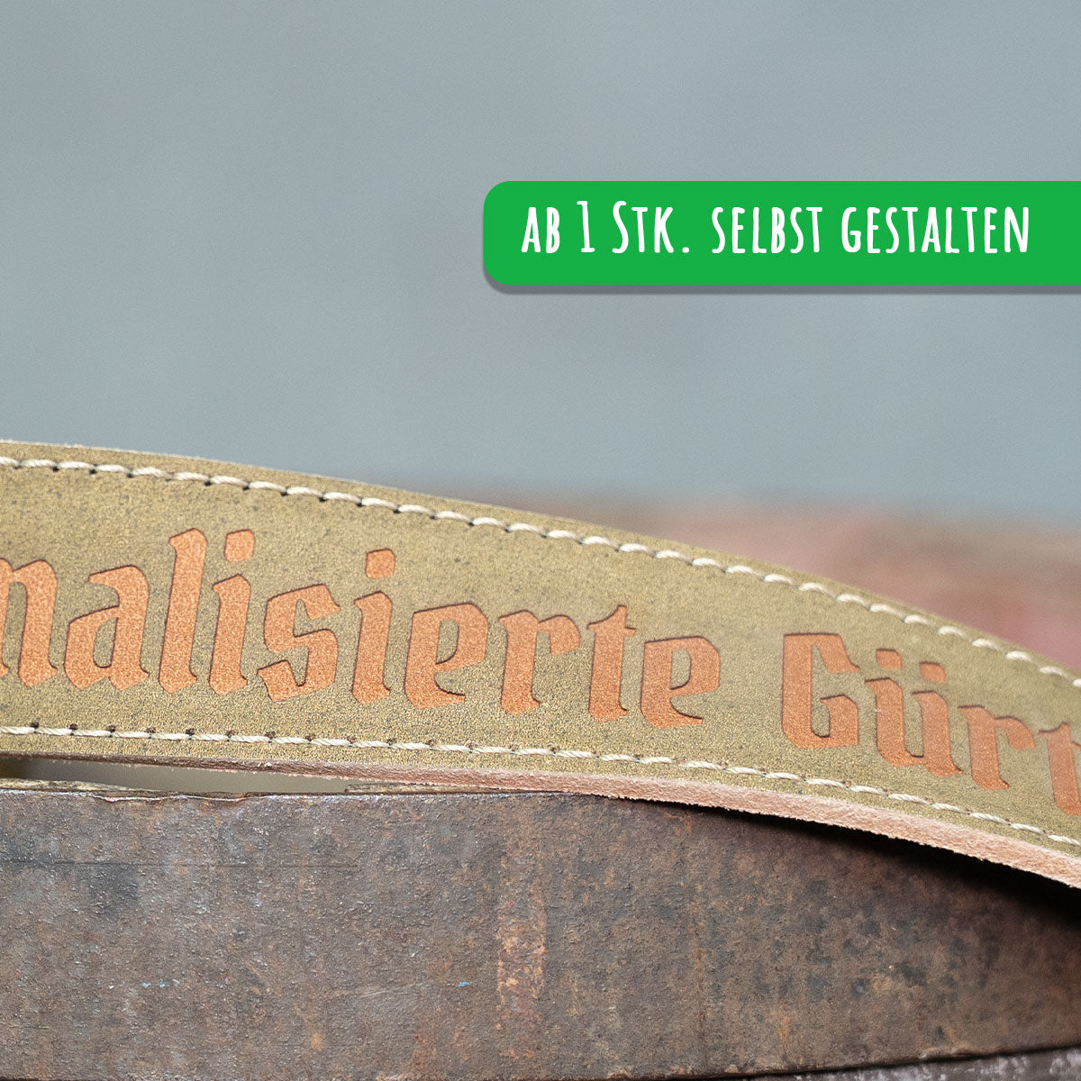 Gürtel Selbst Gestalten ab 1 Stk. mit Logo oder Text - Datschi Trachten