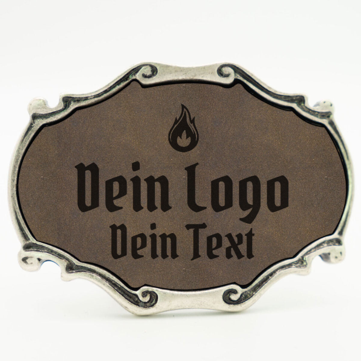 Trachten Gürtelschnalle mit eigenem Logo ab 1 Stk.