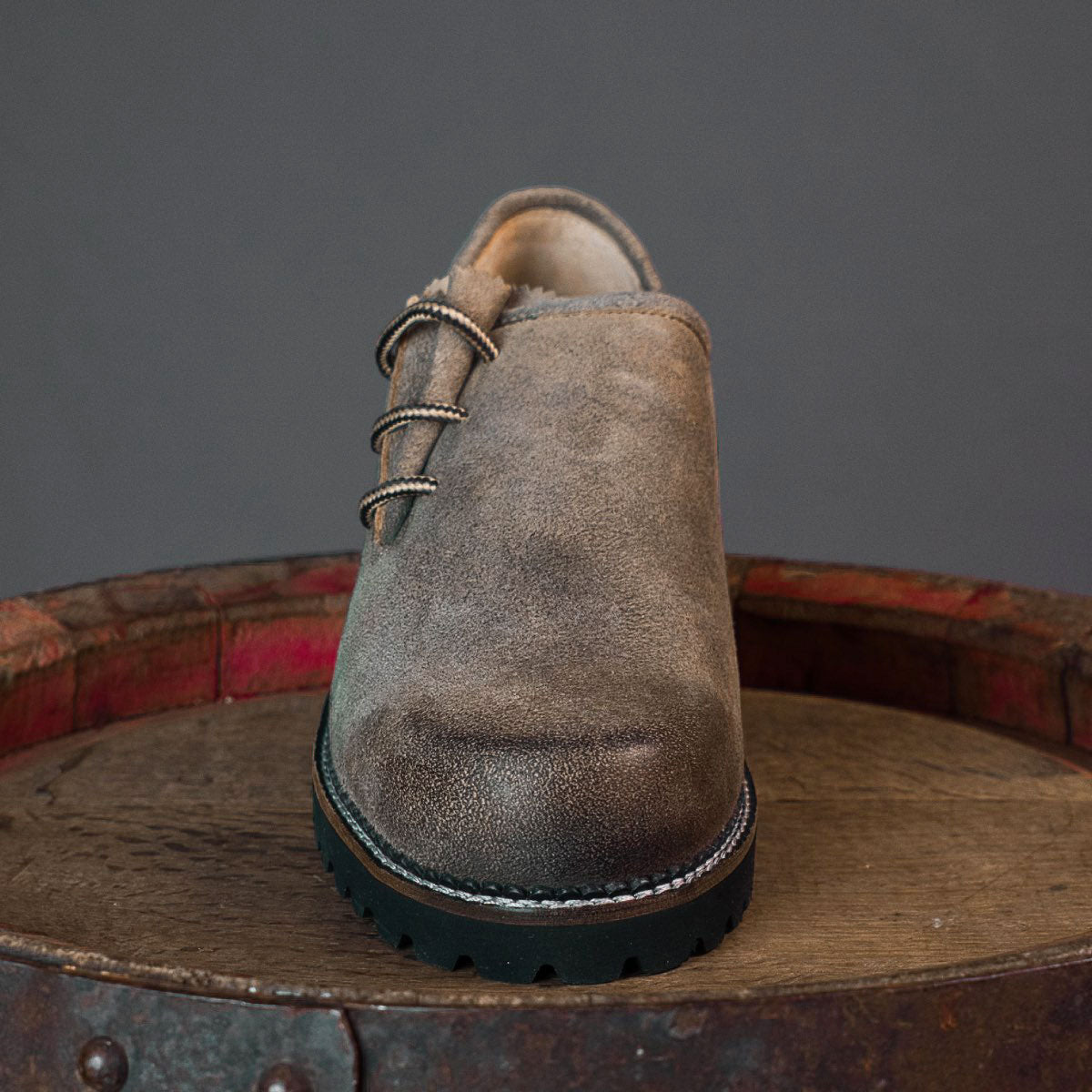 MeiSchua! Haferlschuhe Nik Seitliche Schnürung Braun - Datschi Trachten