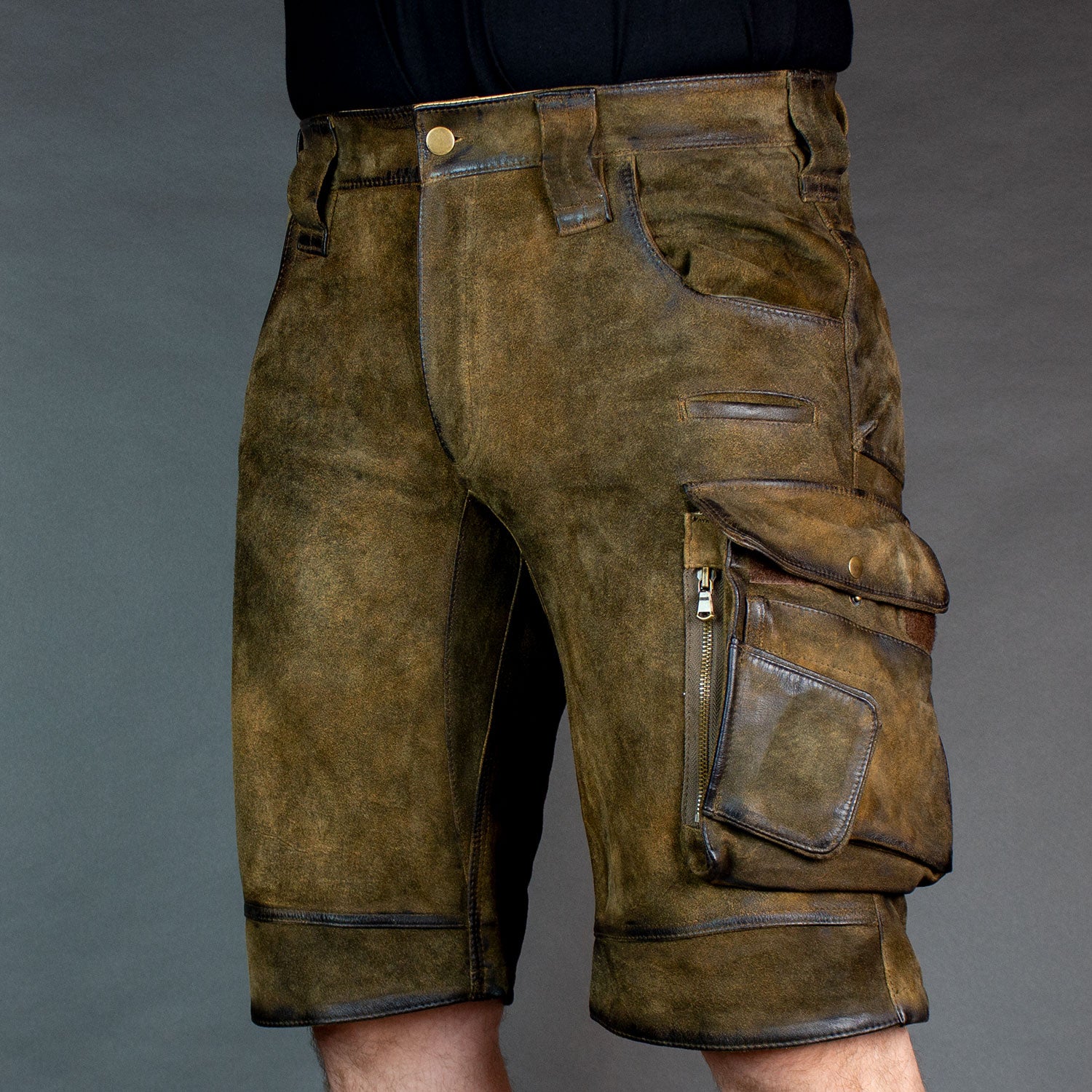 Datschi Trachten Cargo Lederhose Xaver Braun