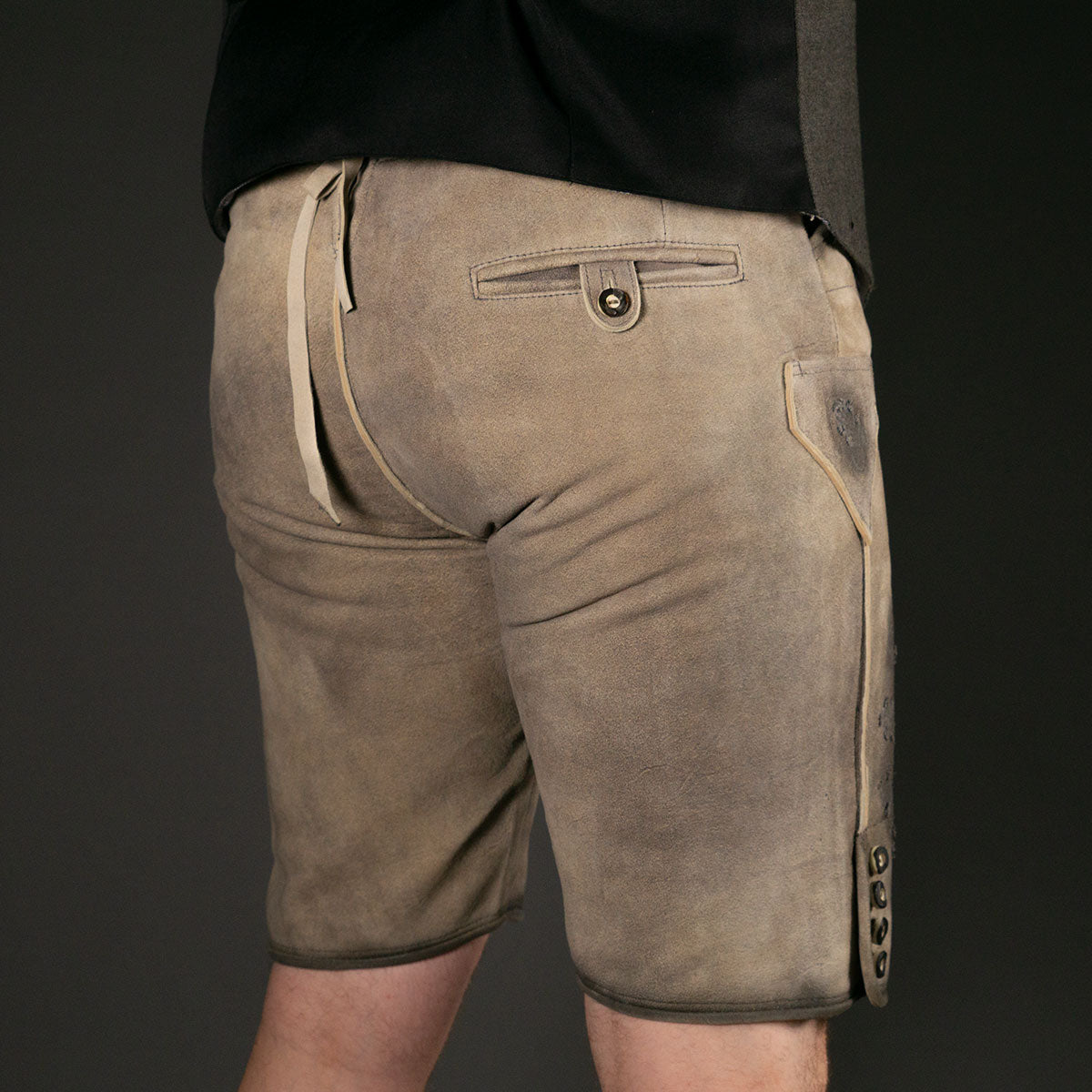 Datschi Trachten Lederhose Paul Beige - Datschi Trachten