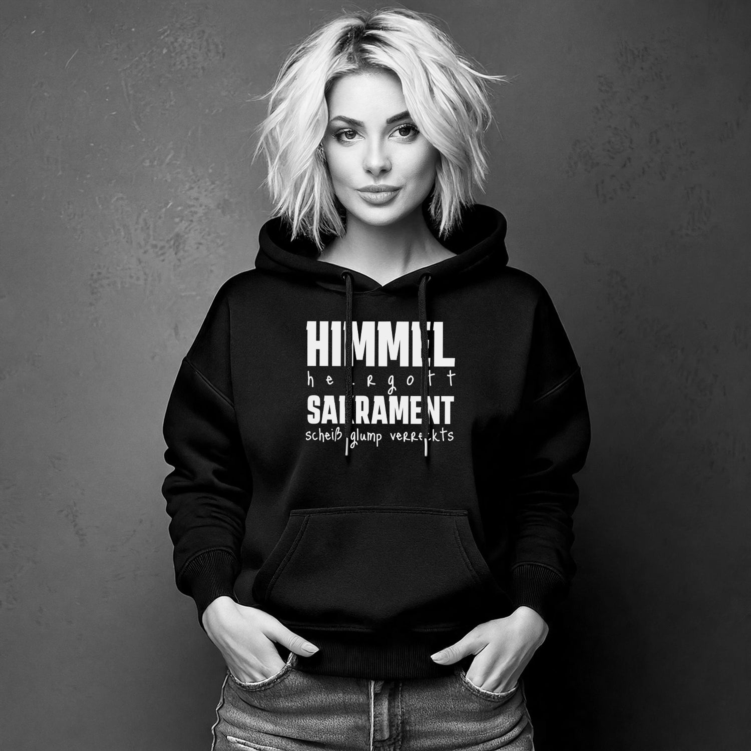 Himmel Herrgott Sakrament Hoodie - Datschi Trachten