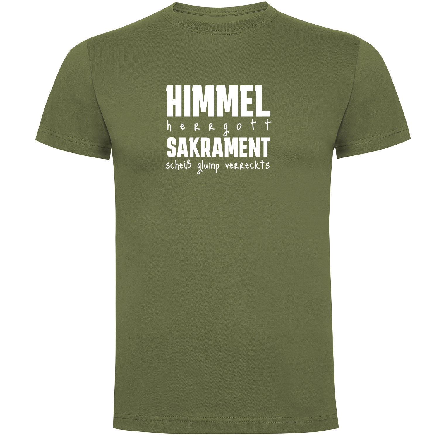 Himmel Herrgott Sakrament Herren T-shirt - Datschi Trachten