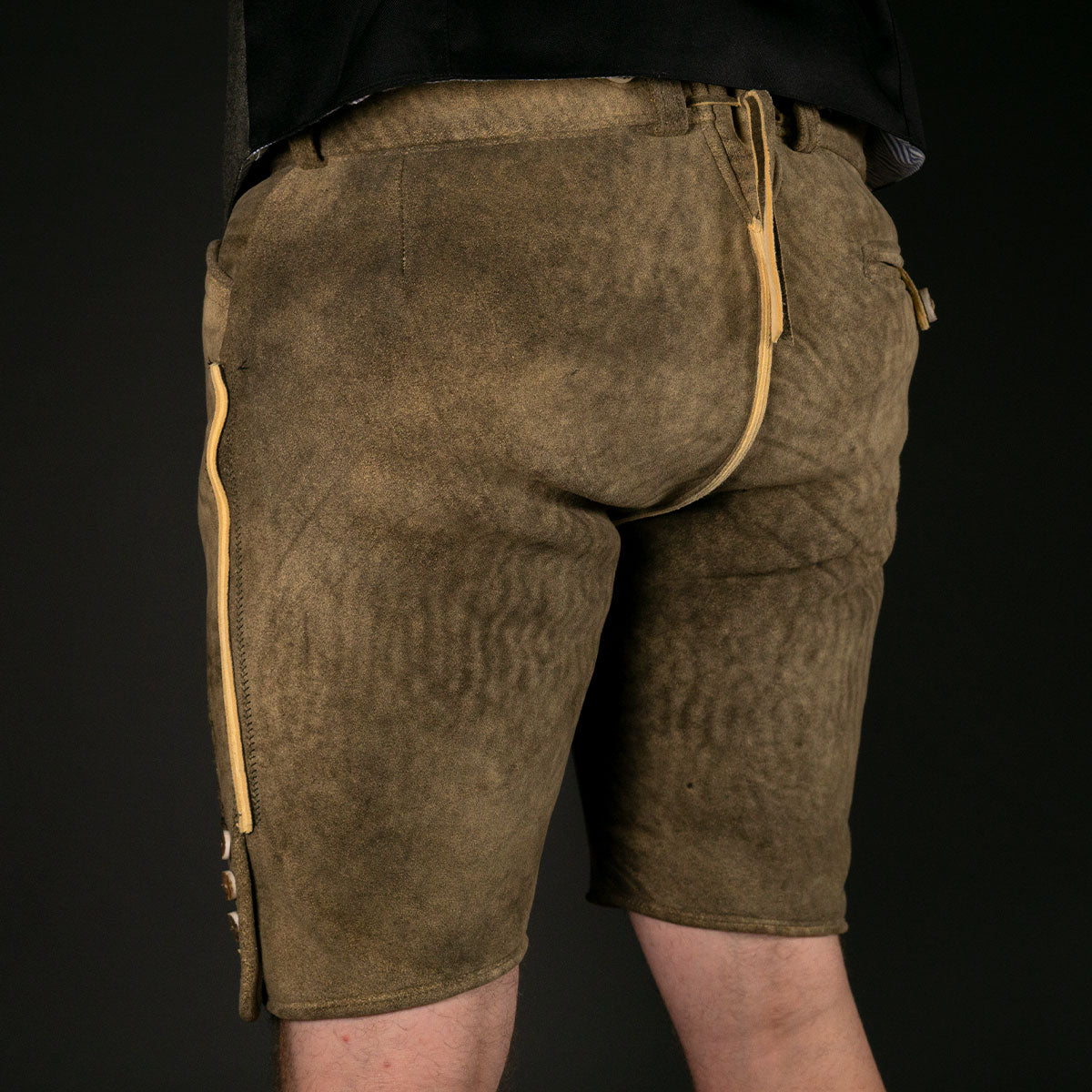 Beckert Hirsch Lederhose Hochkönig sämisch - Datschi Trachten