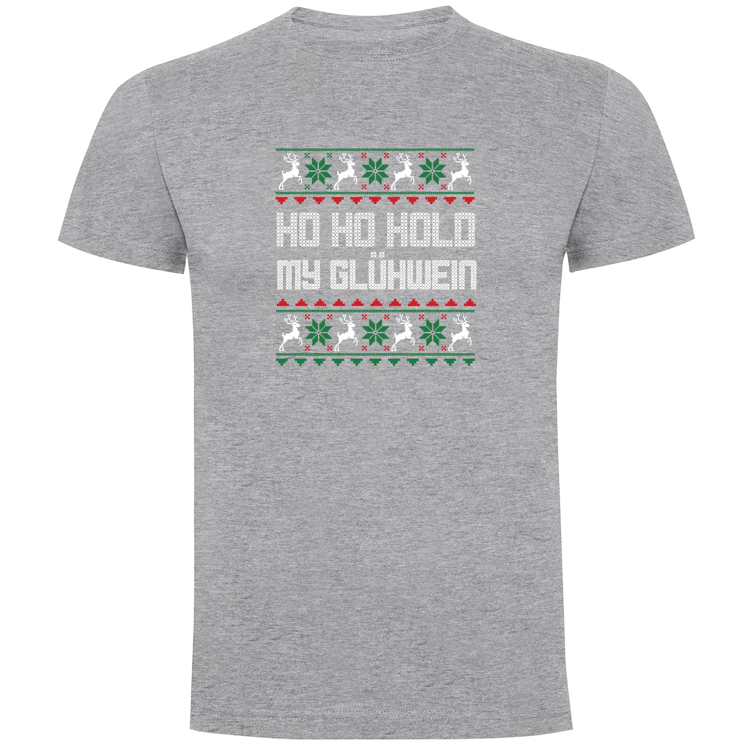 HO HO Hold my Glühwein Herren T-shirt