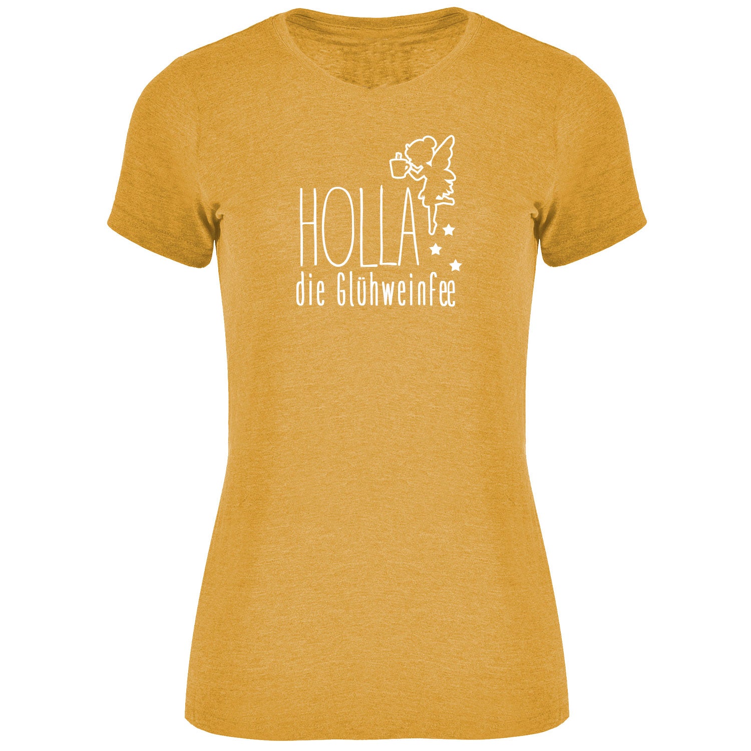 Holla die Glühweinfee Damen Tshirt - Datschi Trachten
