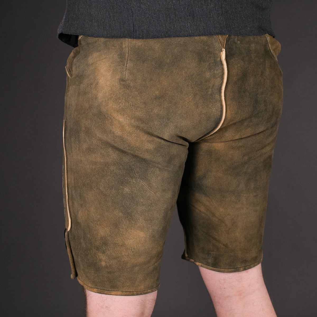 Datschi Trachten Lederhose Matthias Braun Grün - Datschi Trachten