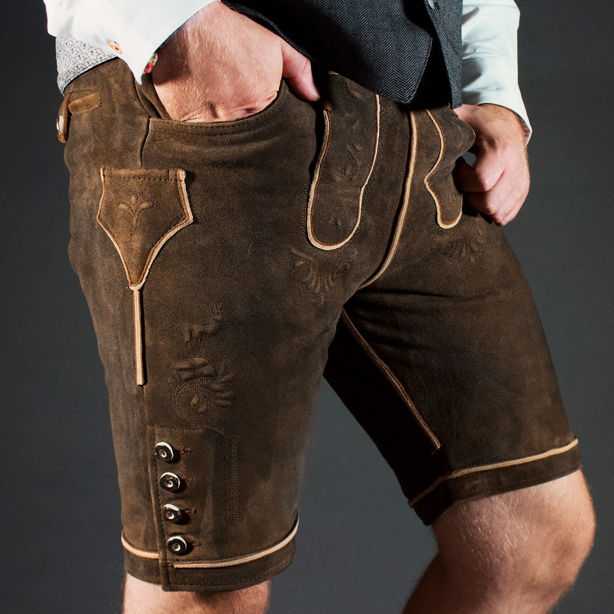 Datschi Trachten Lederhose Rudolf Braun - Datschi Trachten