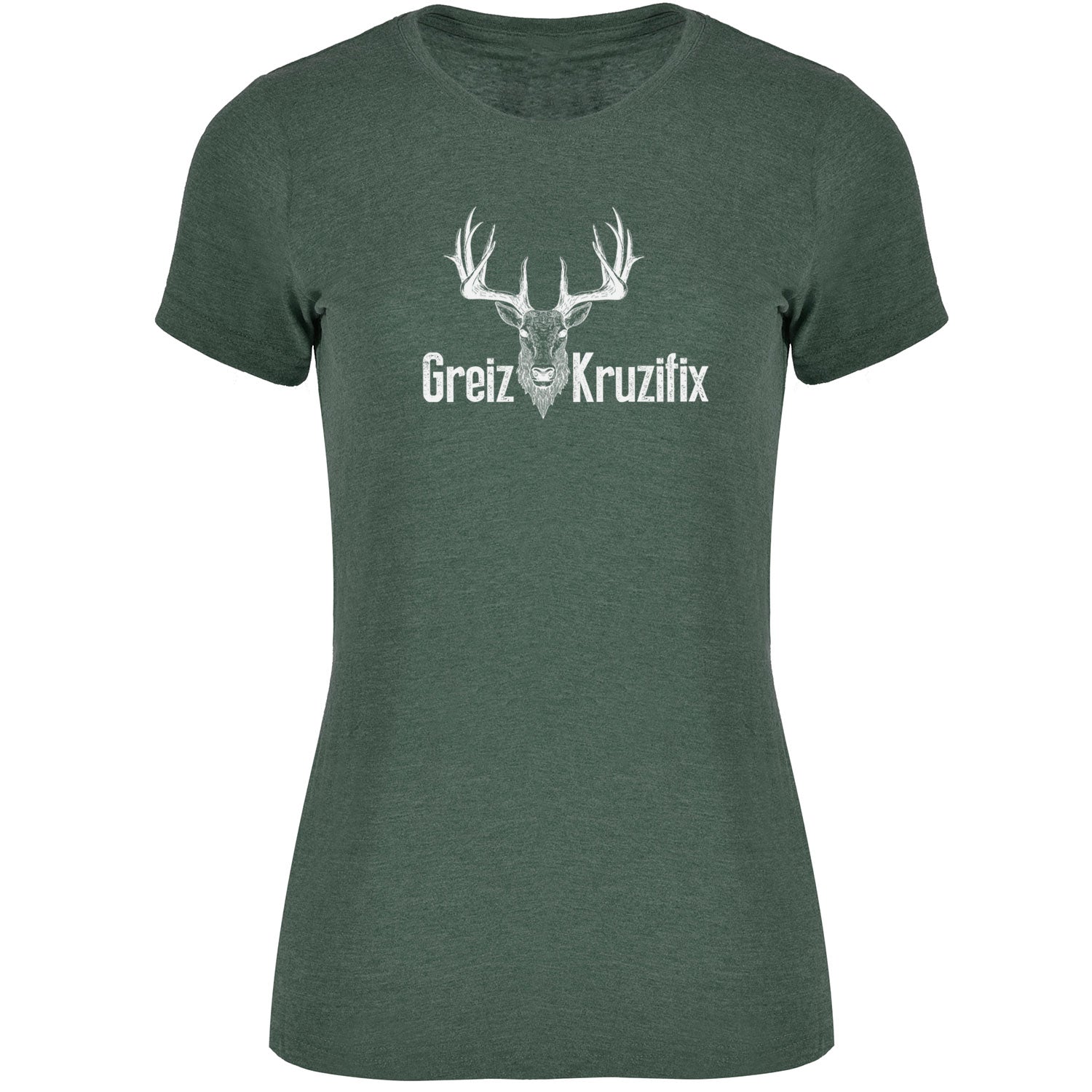 Greiz Kruzifix Damen T-shirt - Datschi Trachten