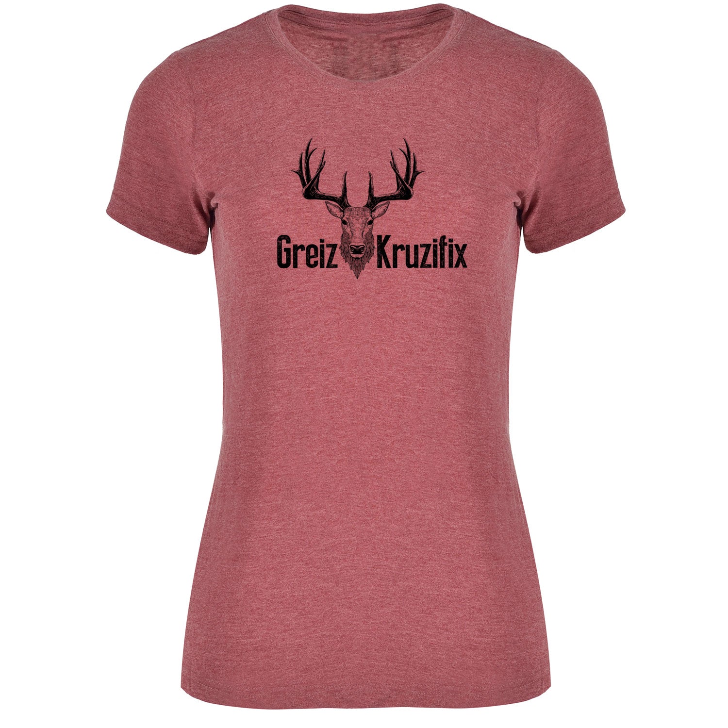 Greiz Kruzifix Damen T-shirt - Datschi Trachten