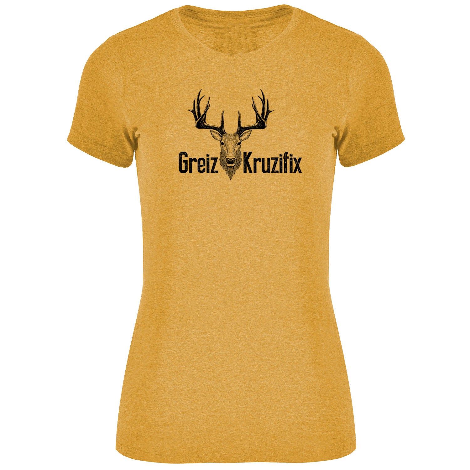 Greiz Kruzifix Damen T-shirt - Datschi Trachten