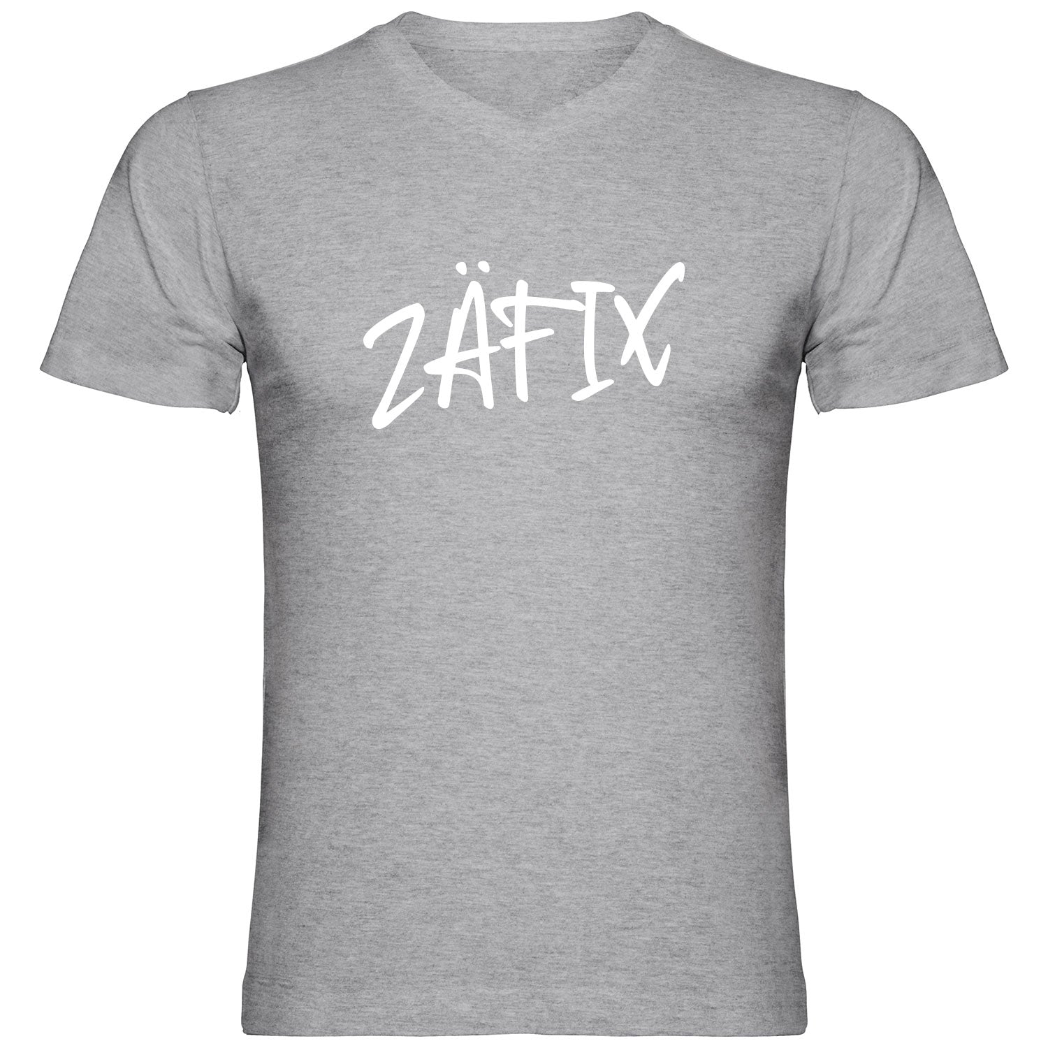 ZÄFIX Herren Tshirt V-Ausschnitt - Datschi Trachten