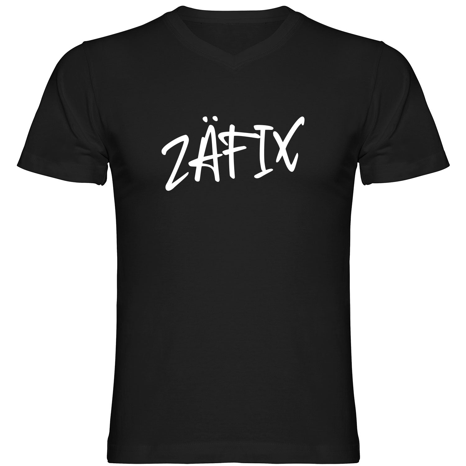 ZÄFIX Herren Tshirt V-Ausschnitt - Datschi Trachten