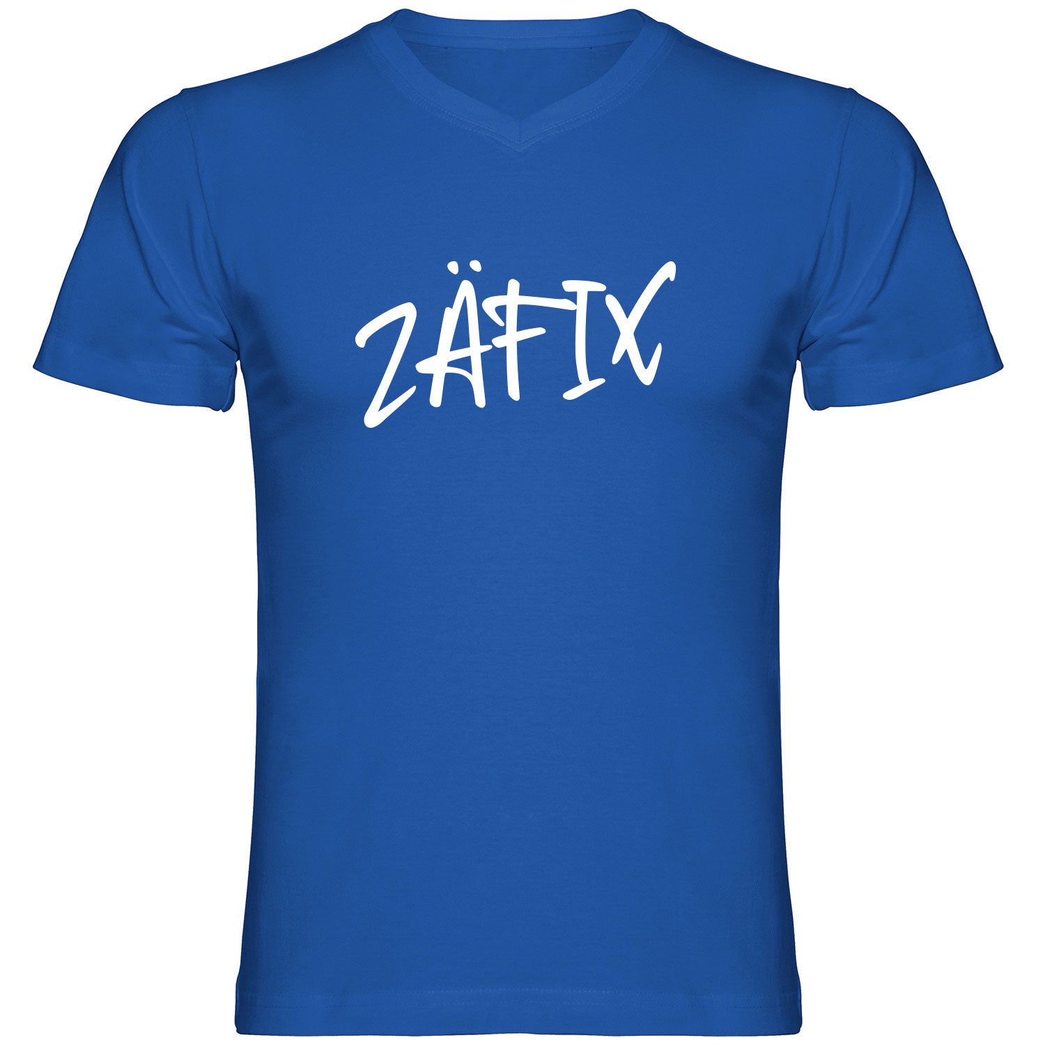 ZÄFIX Herren Tshirt V-Ausschnitt - Datschi Trachten