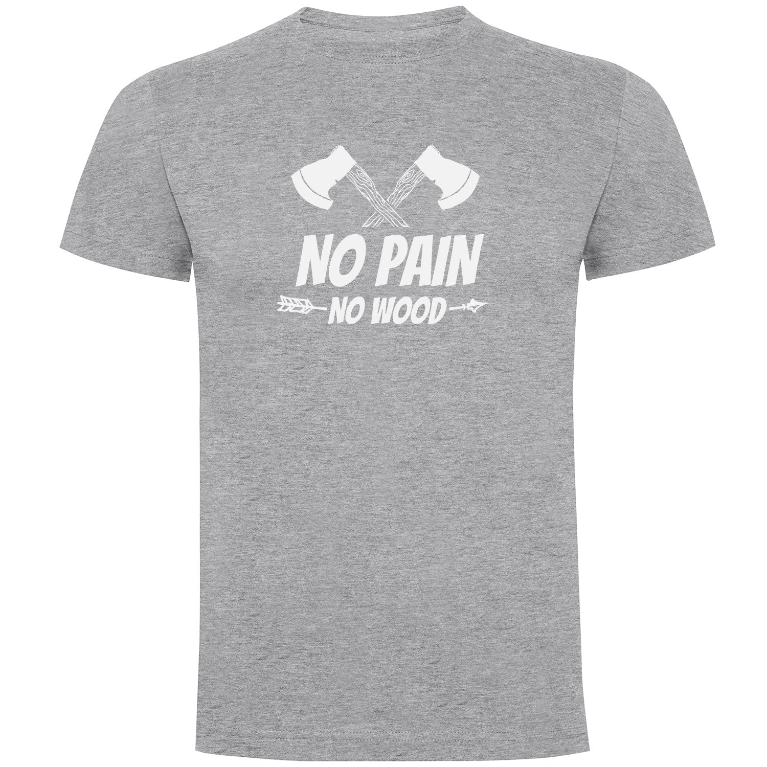 No Pain No Wood Herren T-shirt
