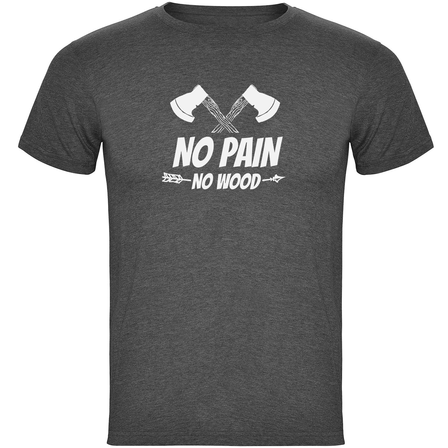 No Pain No Wood Herren T-shirt