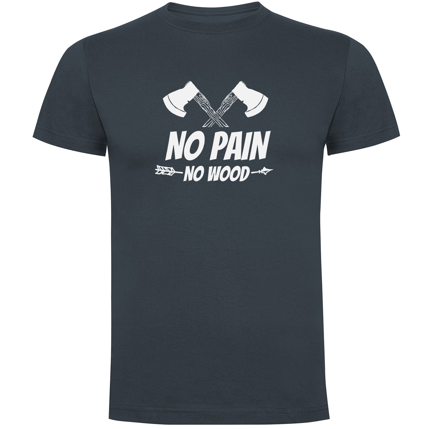 No Pain No Wood Herren T-shirt