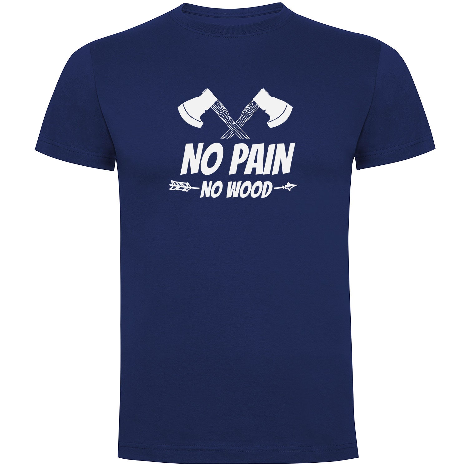 No Pain No Wood Herren T-shirt