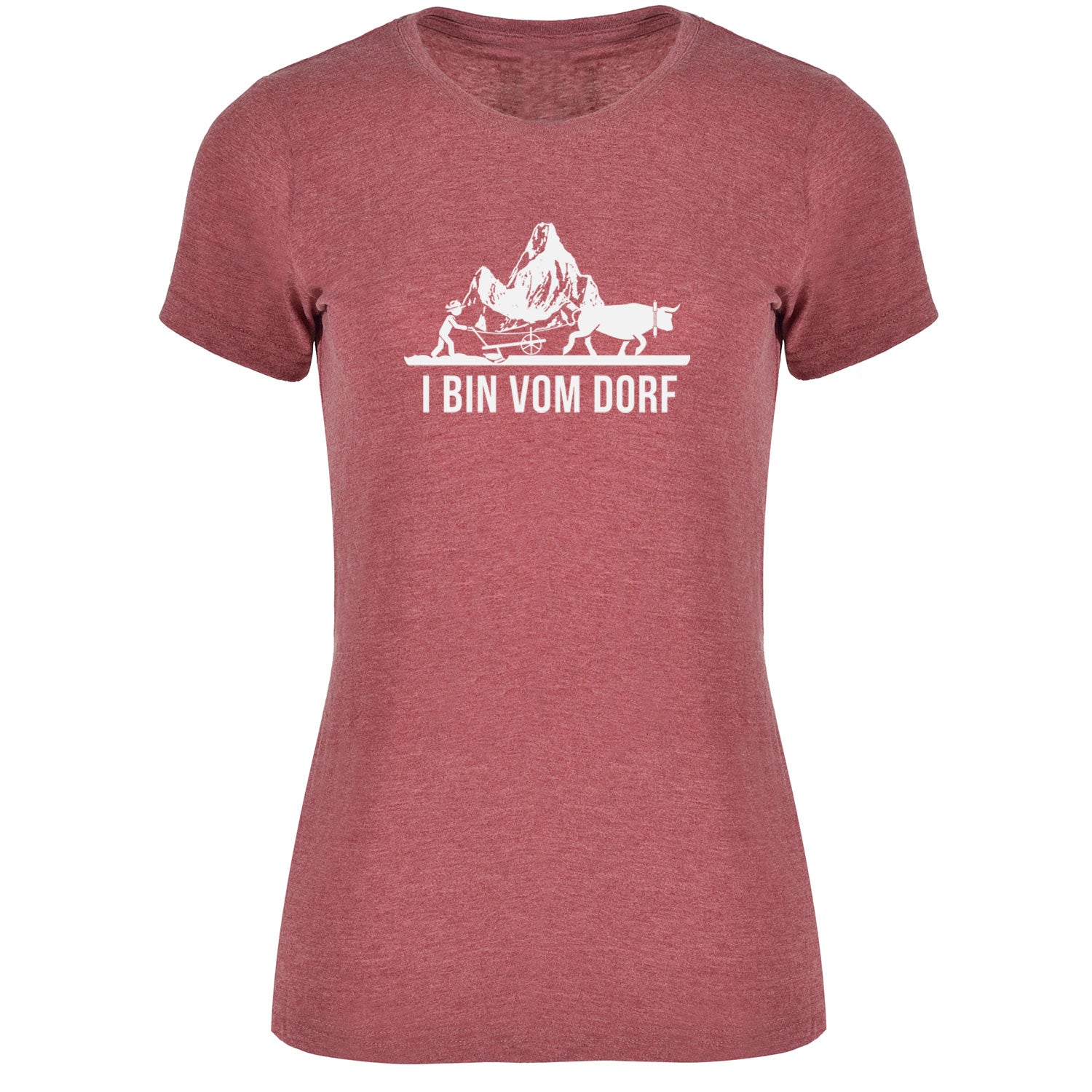 I bin vom Dorf Damen T-shirt - Datschi Trachten