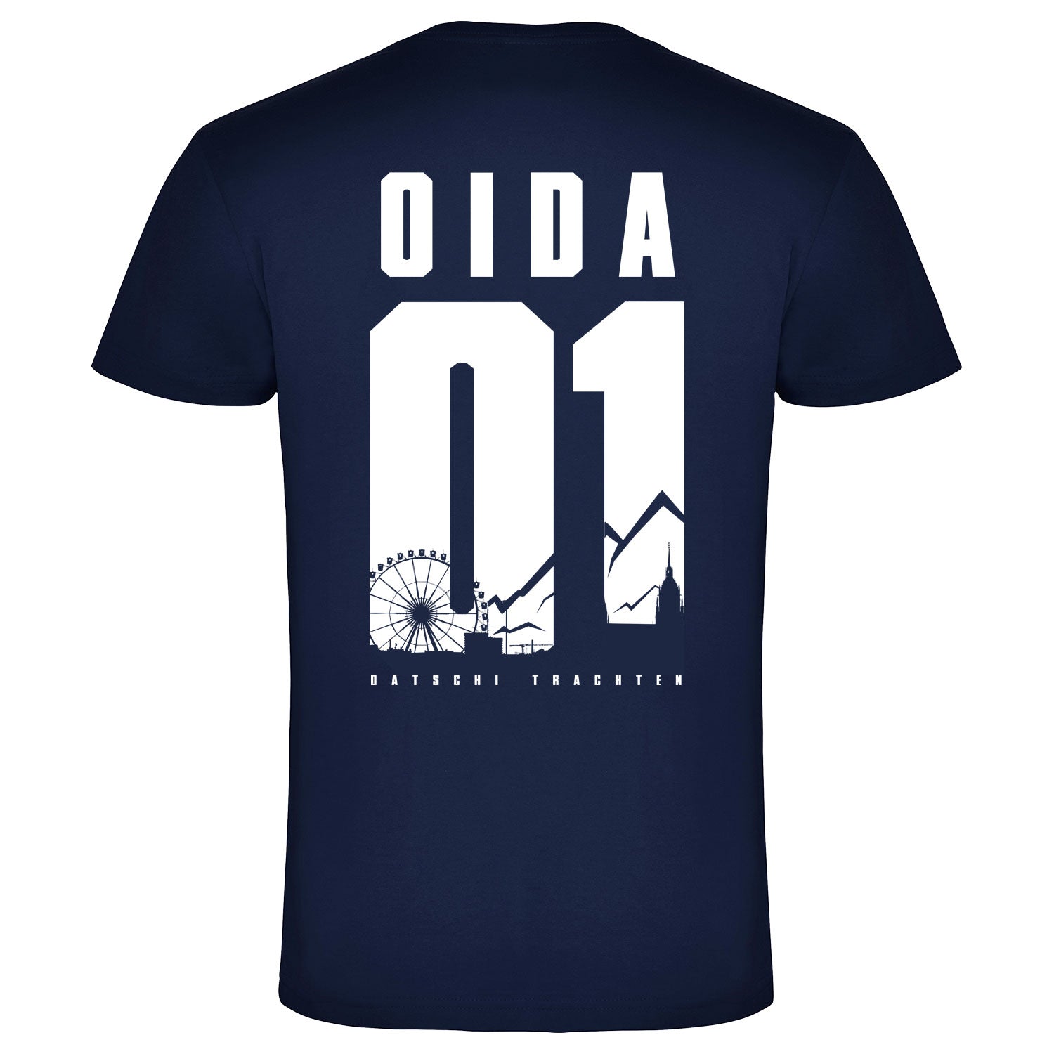 OIDA Herren Tshirt V-Ausschnitt - Datschi Trachten