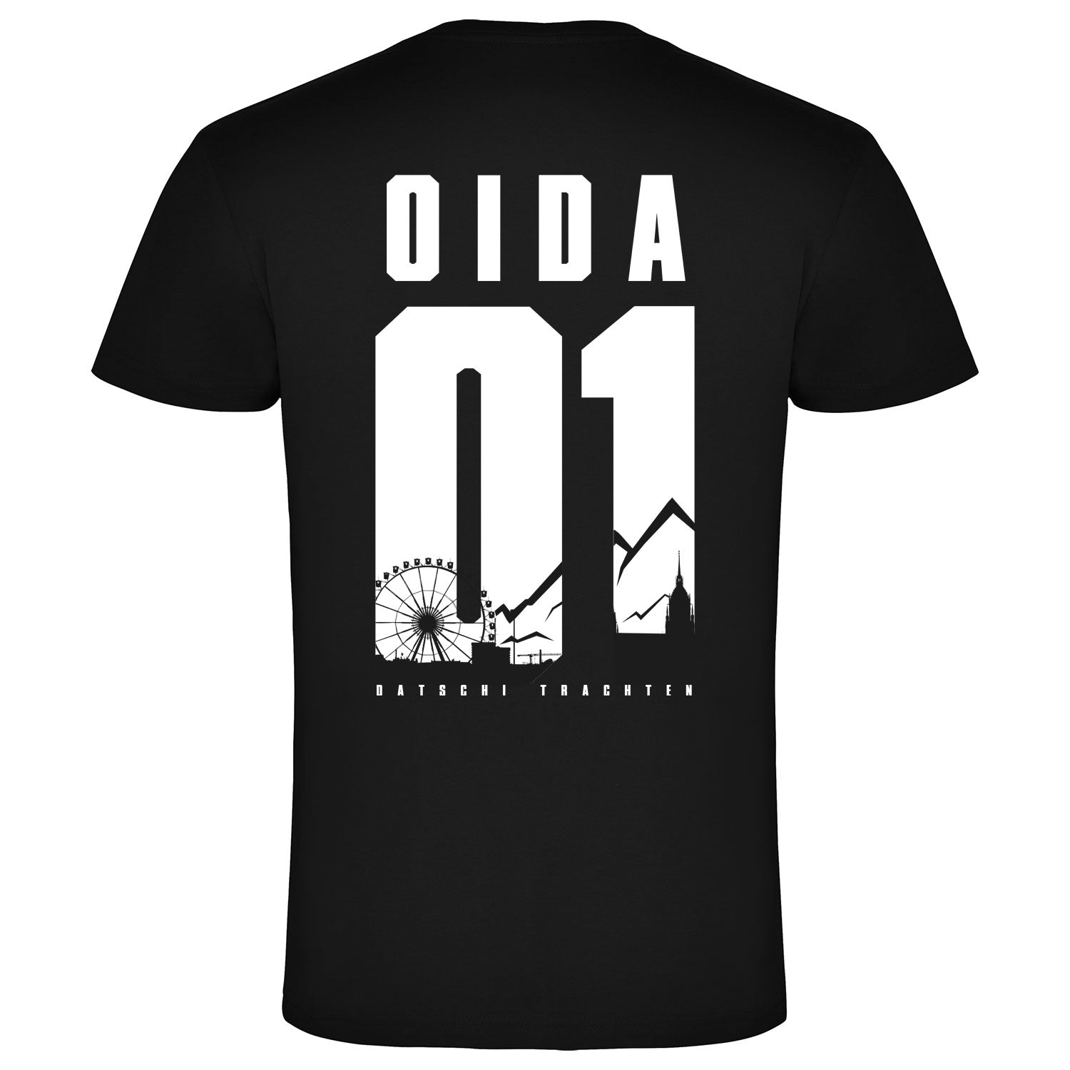 OIDA Herren Tshirt V-Ausschnitt - Datschi Trachten
