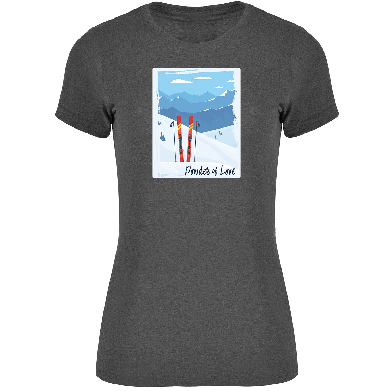 Powder of Love Damen Tshirt - Datschi Trachten