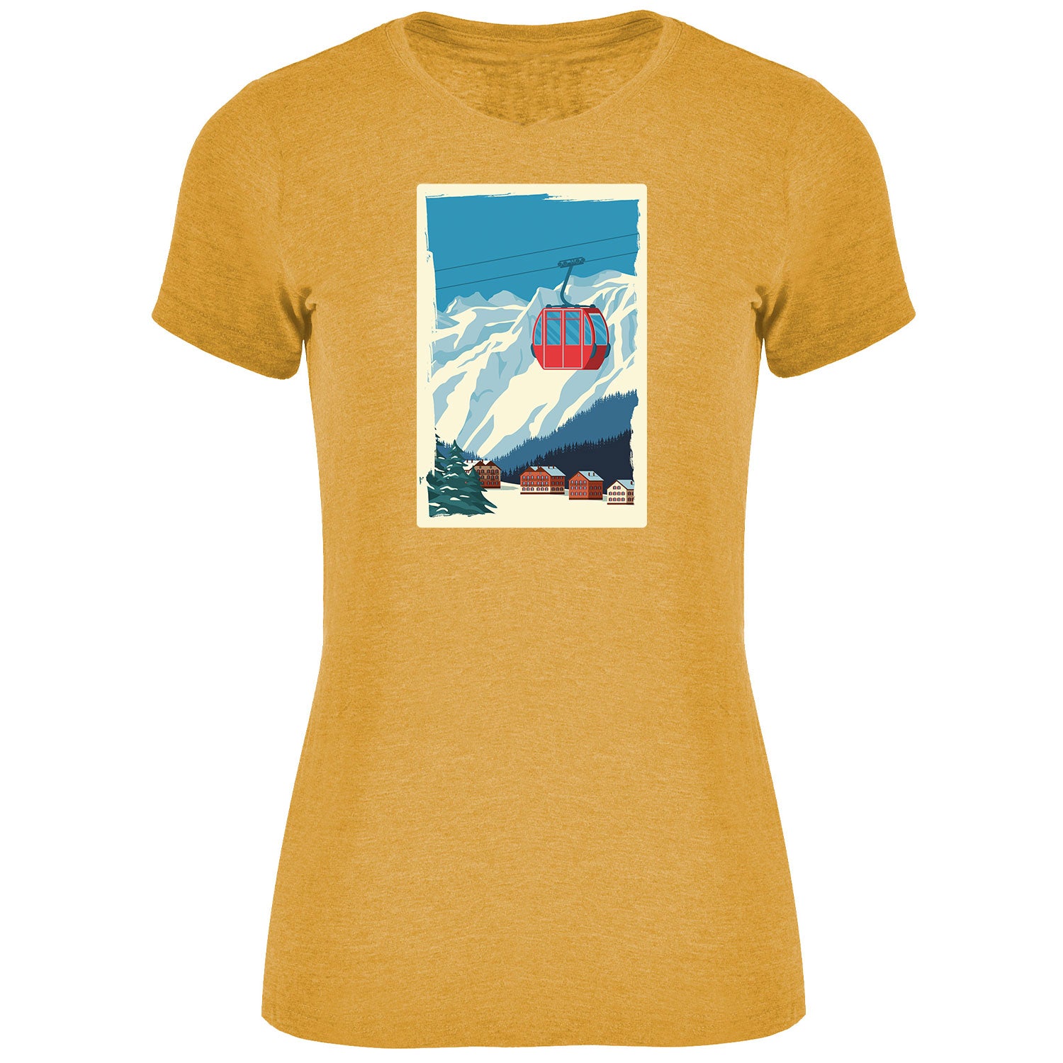 Skifoan Damen Tshirt - Datschi Trachten