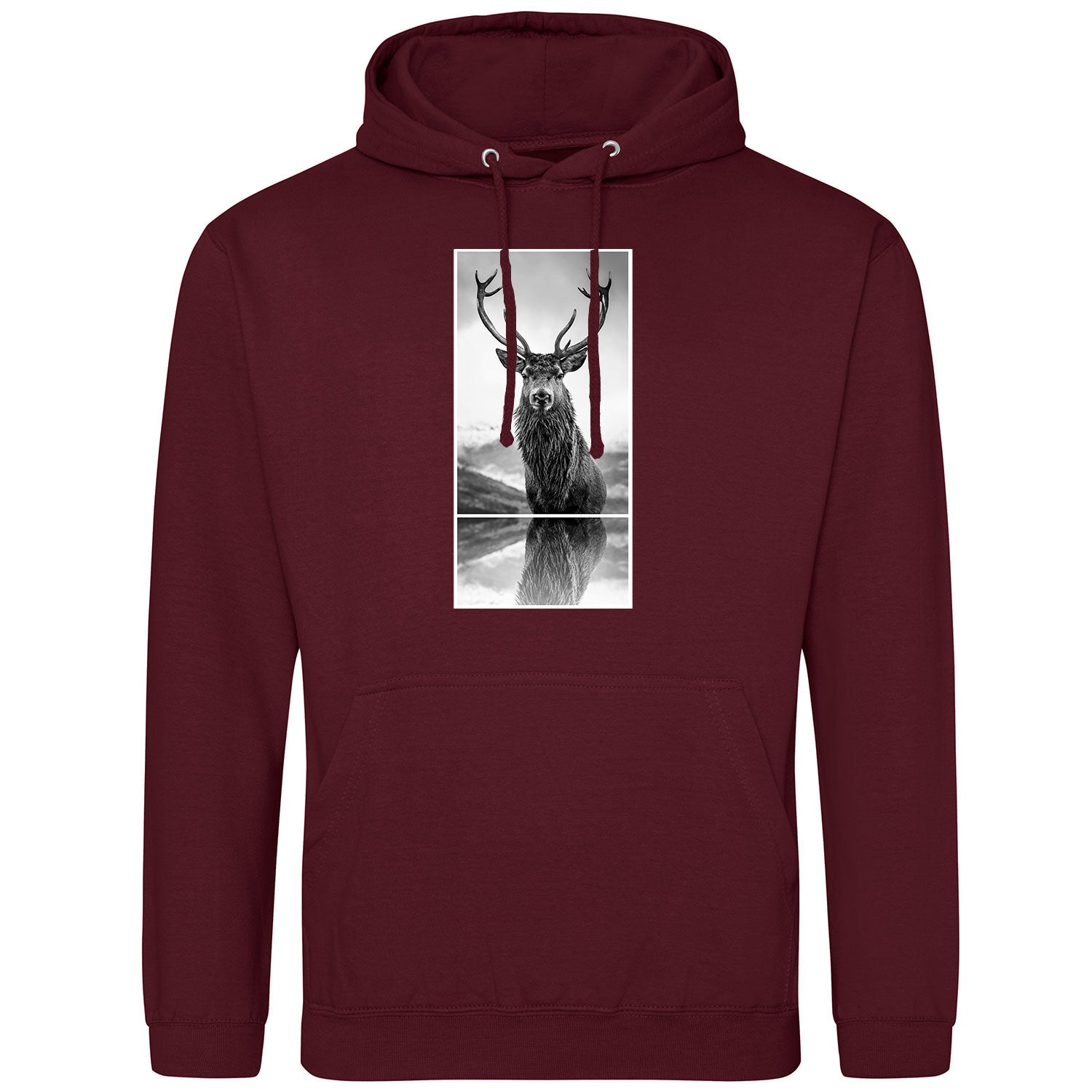 Trachtenhoodie Hirsch - Datschi Trachten