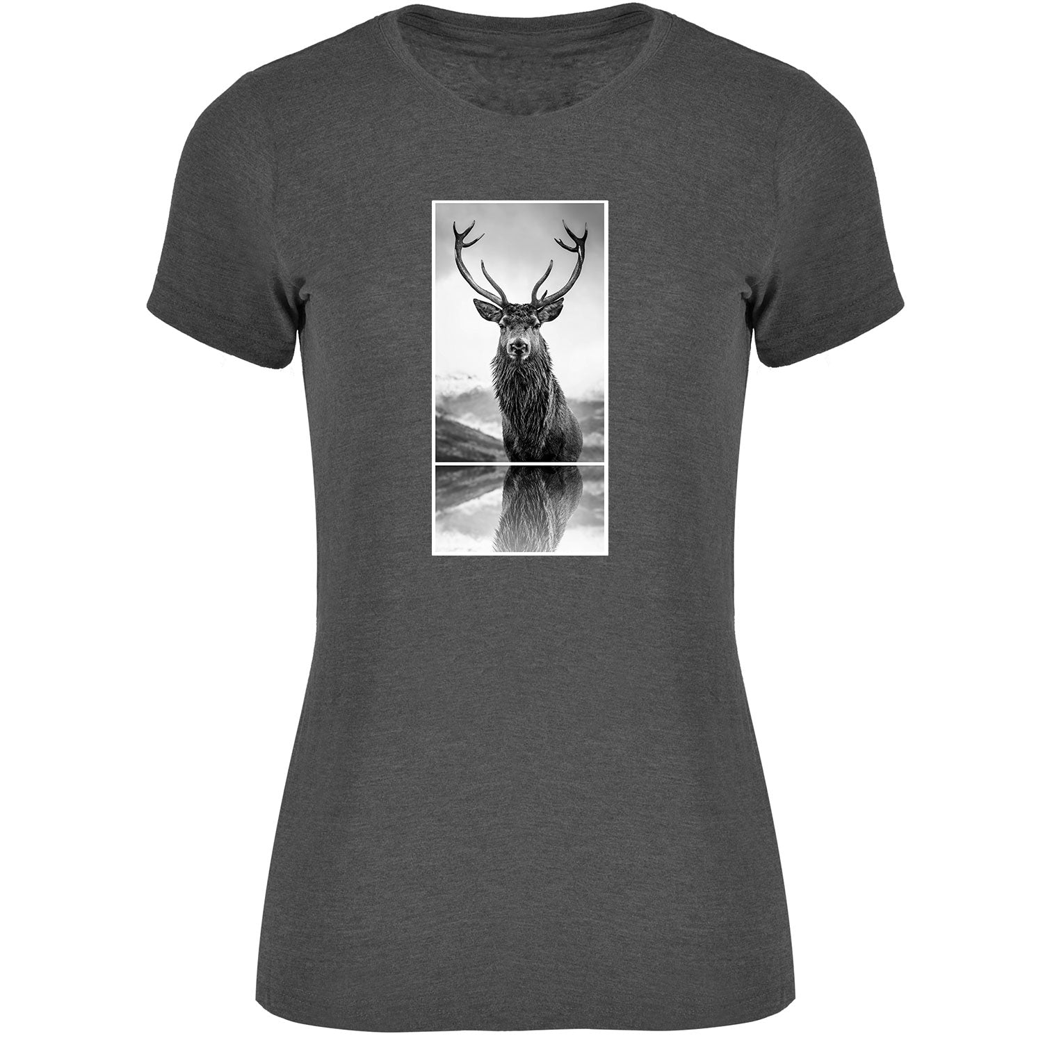 Hirsch Damen Tshirt - Datschi Trachten